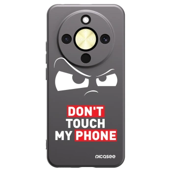 Picasee Μαύρη θήκη σιλικόνης για Honor Magic8 Lite 5G - Cloudy Eye - Transparent