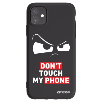 Picasee Μαύρη θήκη σιλικόνης για Apple iPhone 11 - Cloudy Eye - Transparent