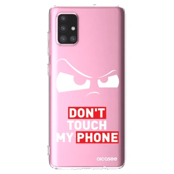 Picasee διαφανής θήκη σιλικόνης Samsung Galaxy A71 A715F - Cloudy Eye - Transparent