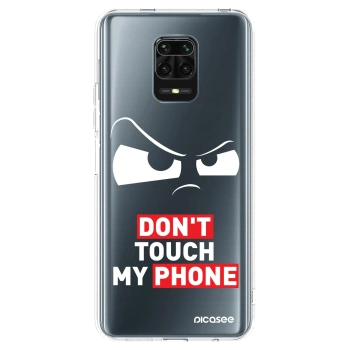 Picasee διαφανής θήκη σιλικόνης Xiaomi Redmi Note 9 Pro - Cloudy Eye - Transparent