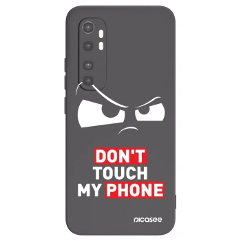 Picasee Μαύρη θήκη σιλικόνης για Xiaomi Mi Note 10 Lite - Cloudy Eye - Transparent