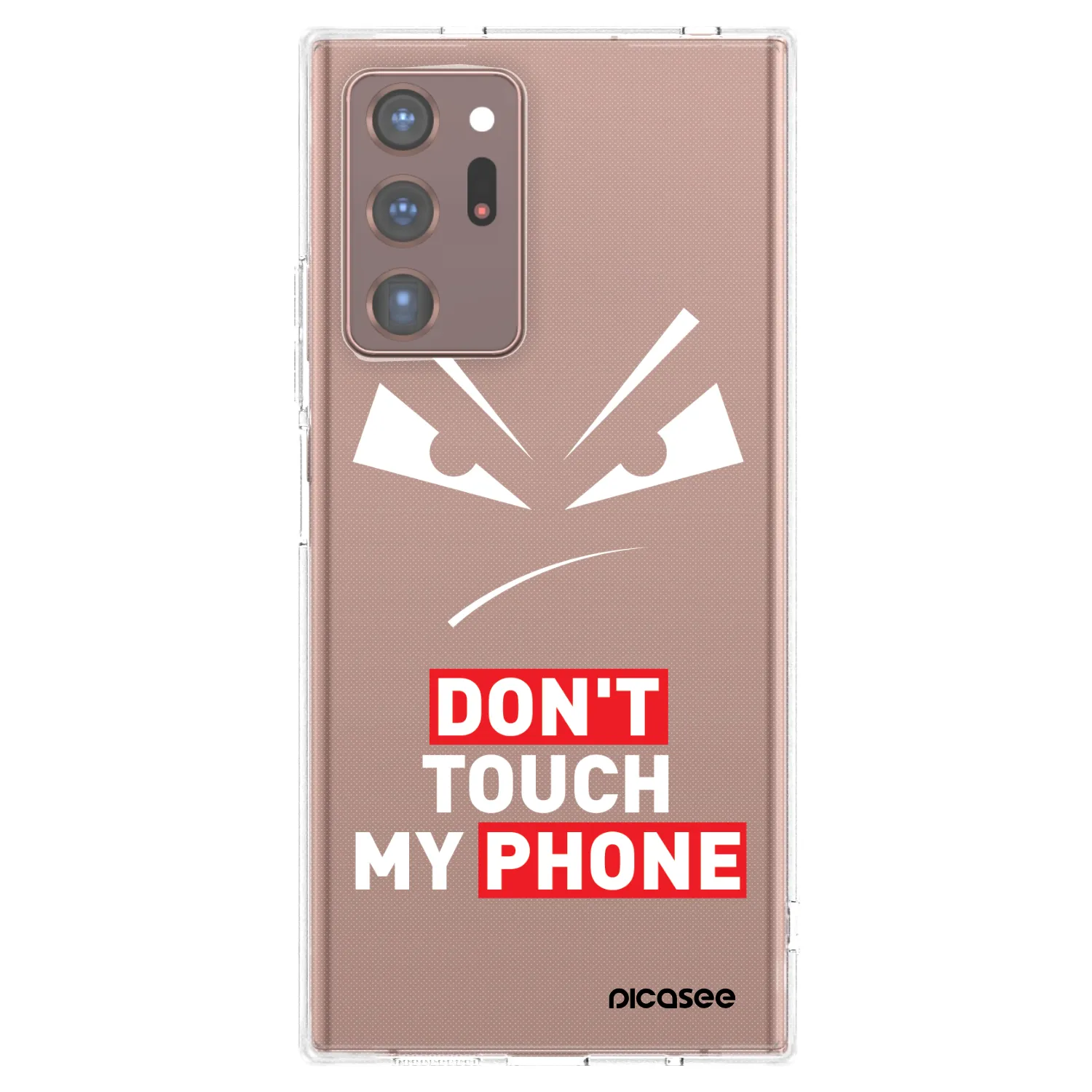 Picasee διαφανής θήκη σιλικόνης Samsung Galaxy Note 20 Ultra - Evil Eye - Transparent