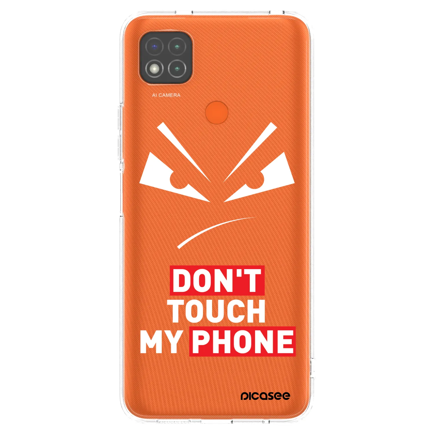 Picasee διαφανής θήκη σιλικόνης Xiaomi Redmi 9C - Evil Eye - Transparent