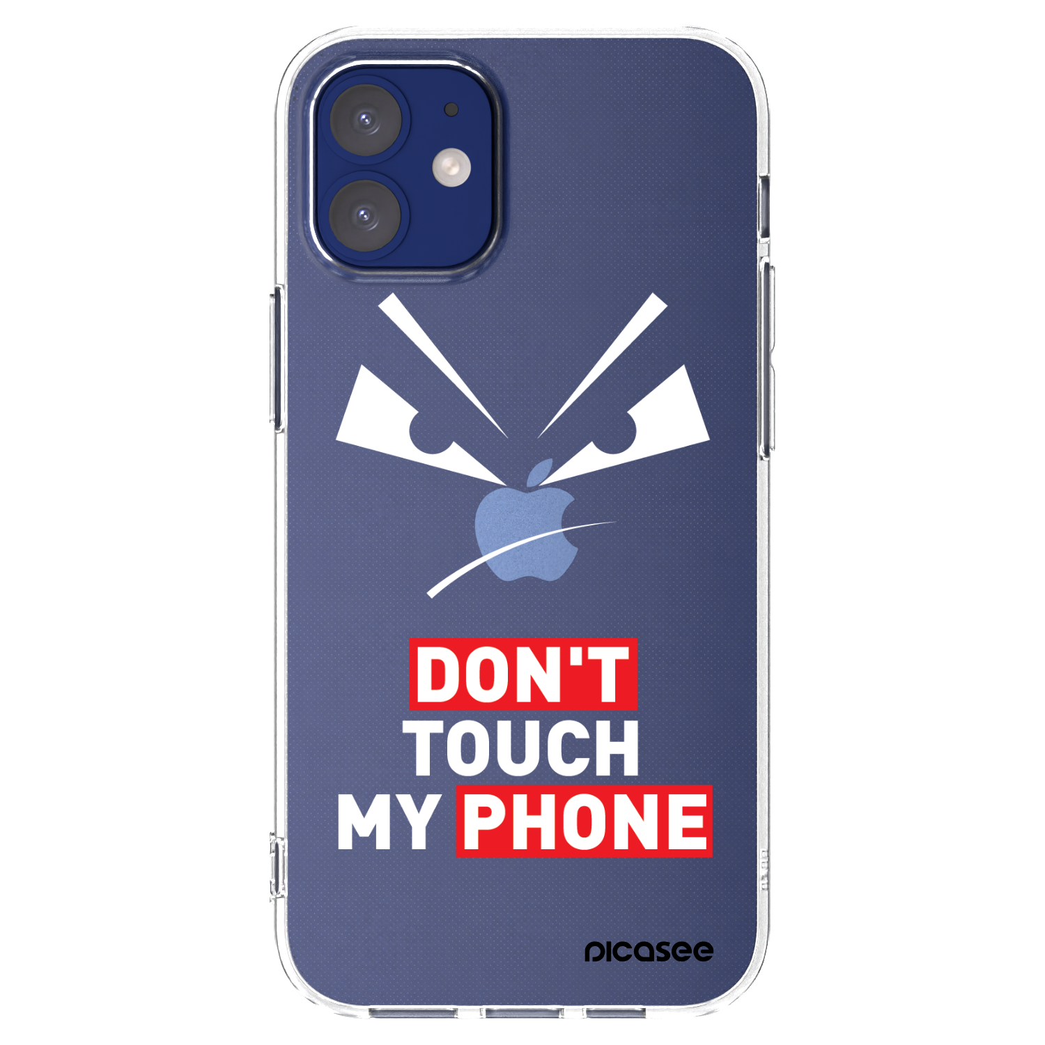 Picasee διαφανής θήκη σιλικόνης Apple iPhone 12 mini - Evil Eye - Transparent