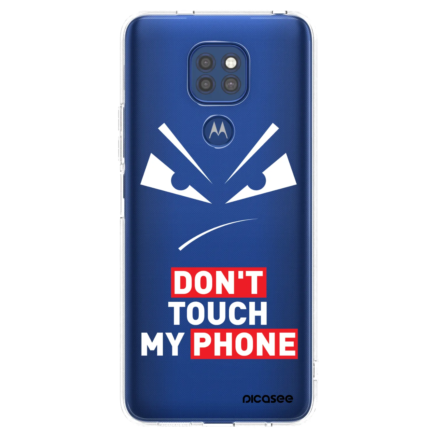 Picasee διαφανής θήκη σιλικόνης Motorola Moto G9 Play - Evil Eye - Transparent