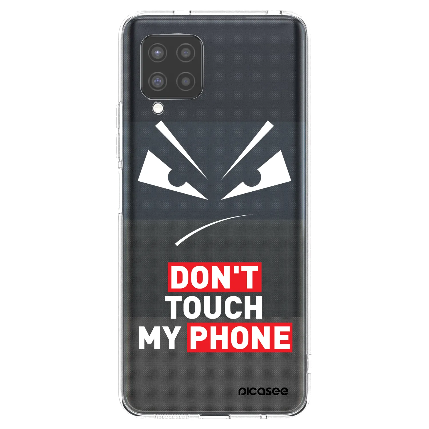 Picasee διαφανής θήκη σιλικόνης Samsung Galaxy A42 A426B - Evil Eye - Transparent