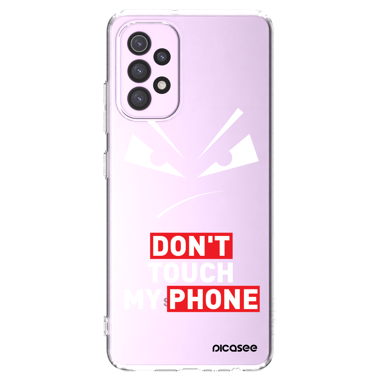 Picasee διαφανής θήκη σιλικόνης Samsung Galaxy A32 5G A326B - Evil Eye - Transparent