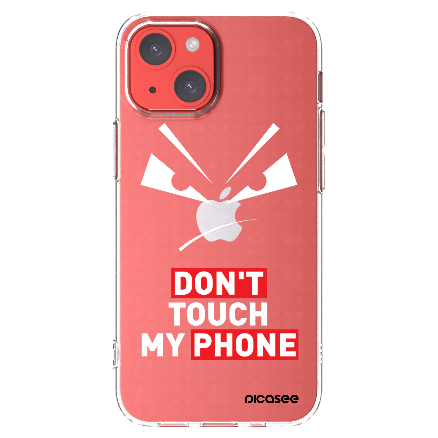 Picasee διαφανής θήκη σιλικόνης Apple iPhone 13 mini - Evil Eye - Transparent