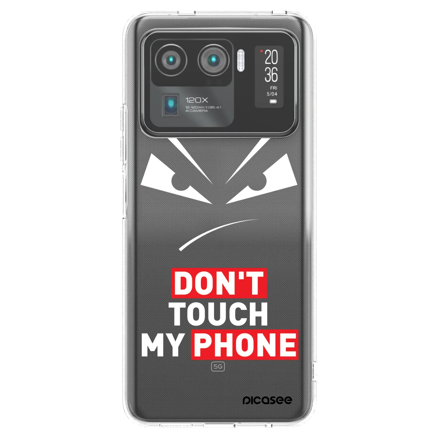 Picasee διαφανής θήκη σιλικόνης Xiaomi Mi 11 Ultra - Evil Eye - Transparent