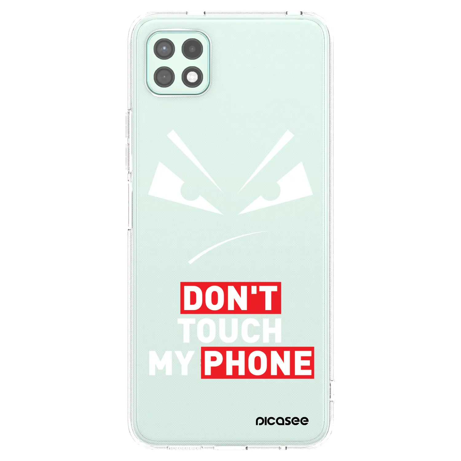 Picasee διαφανής θήκη σιλικόνης Samsung Galaxy A22 A226B 5G - Evil Eye - Transparent