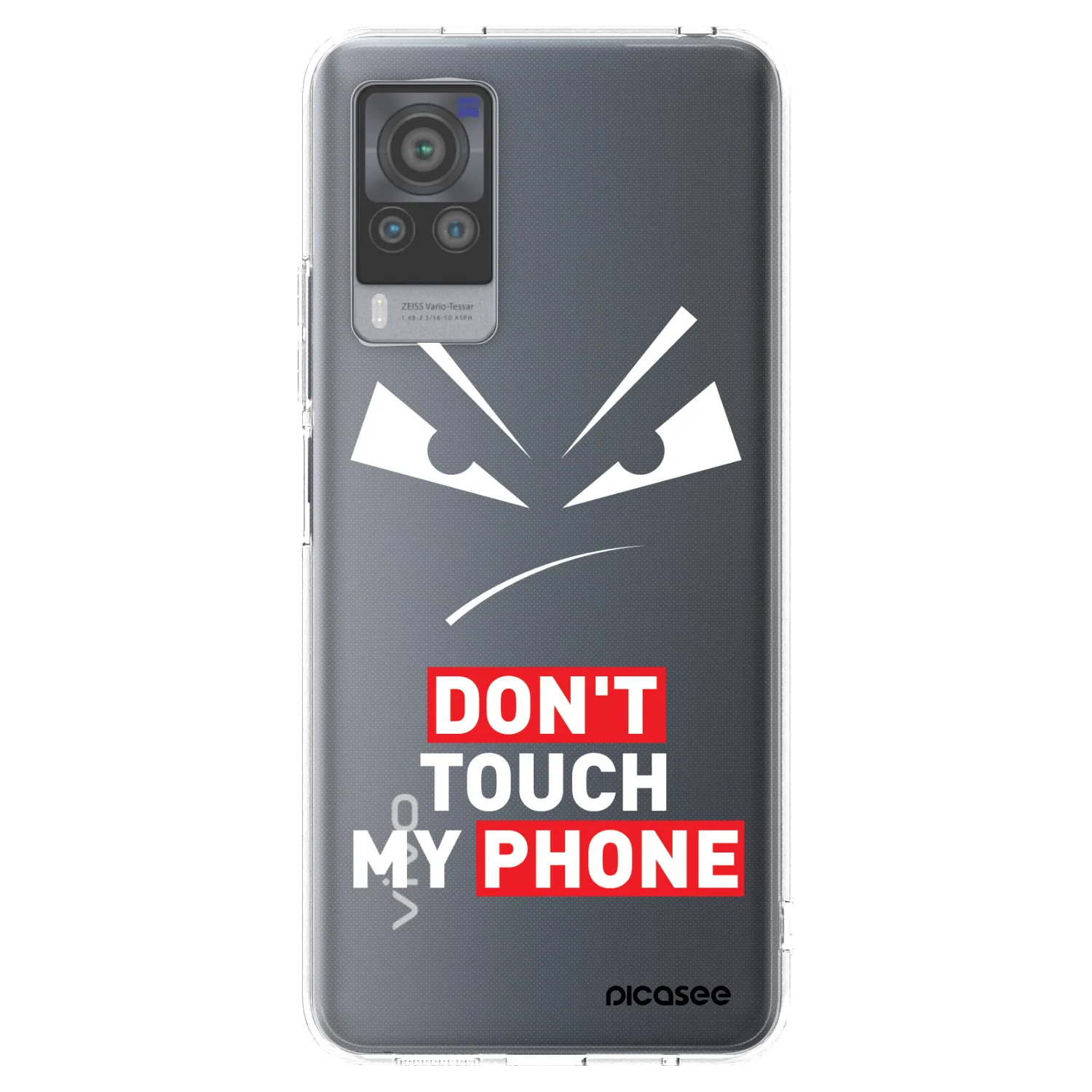 Picasee διαφανής θήκη σιλικόνης Vivo X60 Pro 5G - Evil Eye - Transparent