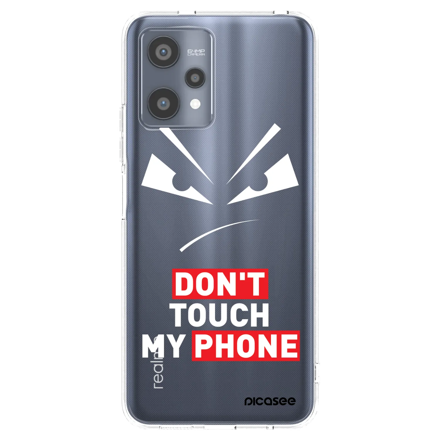 Picasee διαφανής θήκη σιλικόνης Realme 9 Pro 5G - Evil Eye - Transparent