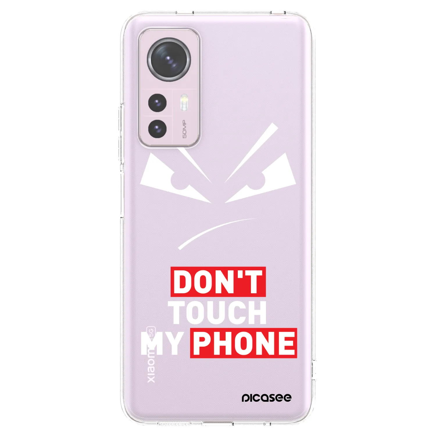 Picasee διαφανής θήκη σιλικόνης Xiaomi 12 - Evil Eye - Transparent