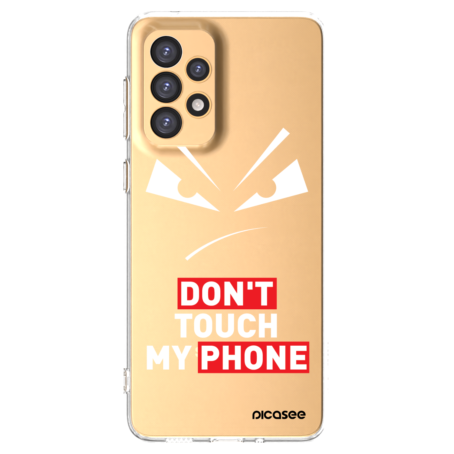 Picasee διαφανής θήκη σιλικόνης Samsung Galaxy A33 5G A336 - Evil Eye - Transparent