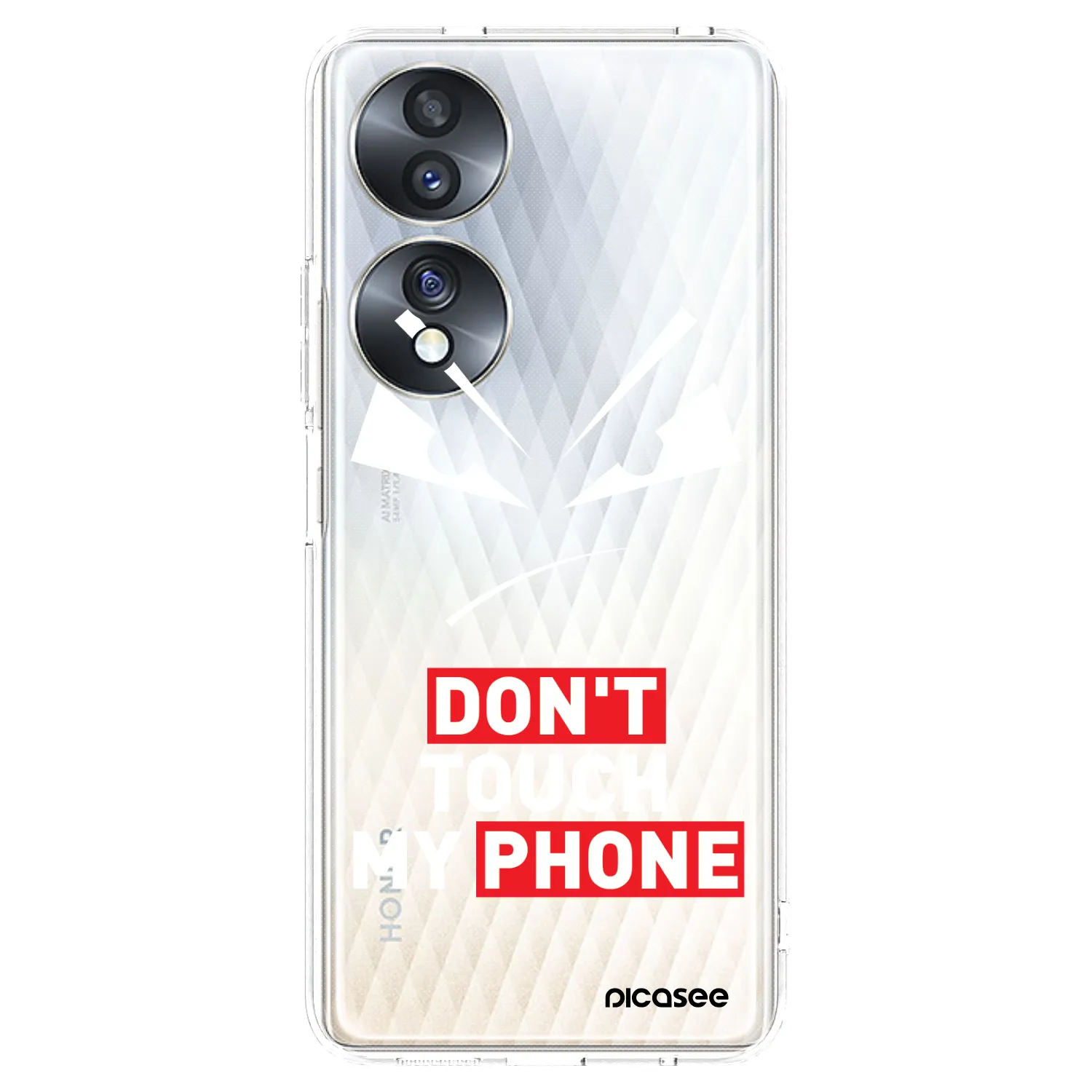 Picasee διαφανής θήκη σιλικόνης Honor 70 - Evil Eye - Transparent