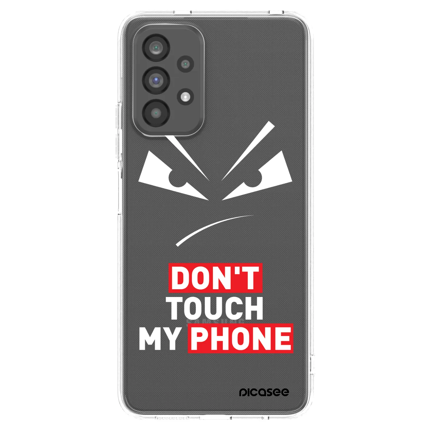 Picasee διαφανής θήκη σιλικόνης Samsung Galaxy A73 5G - Evil Eye - Transparent