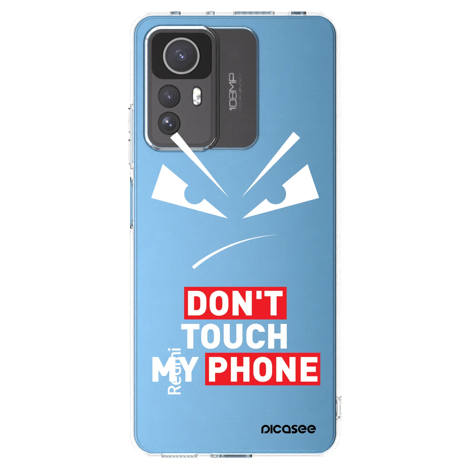 Picasee διαφανής θήκη σιλικόνης Xiaomi Redmi Note 12S - Evil Eye - Transparent