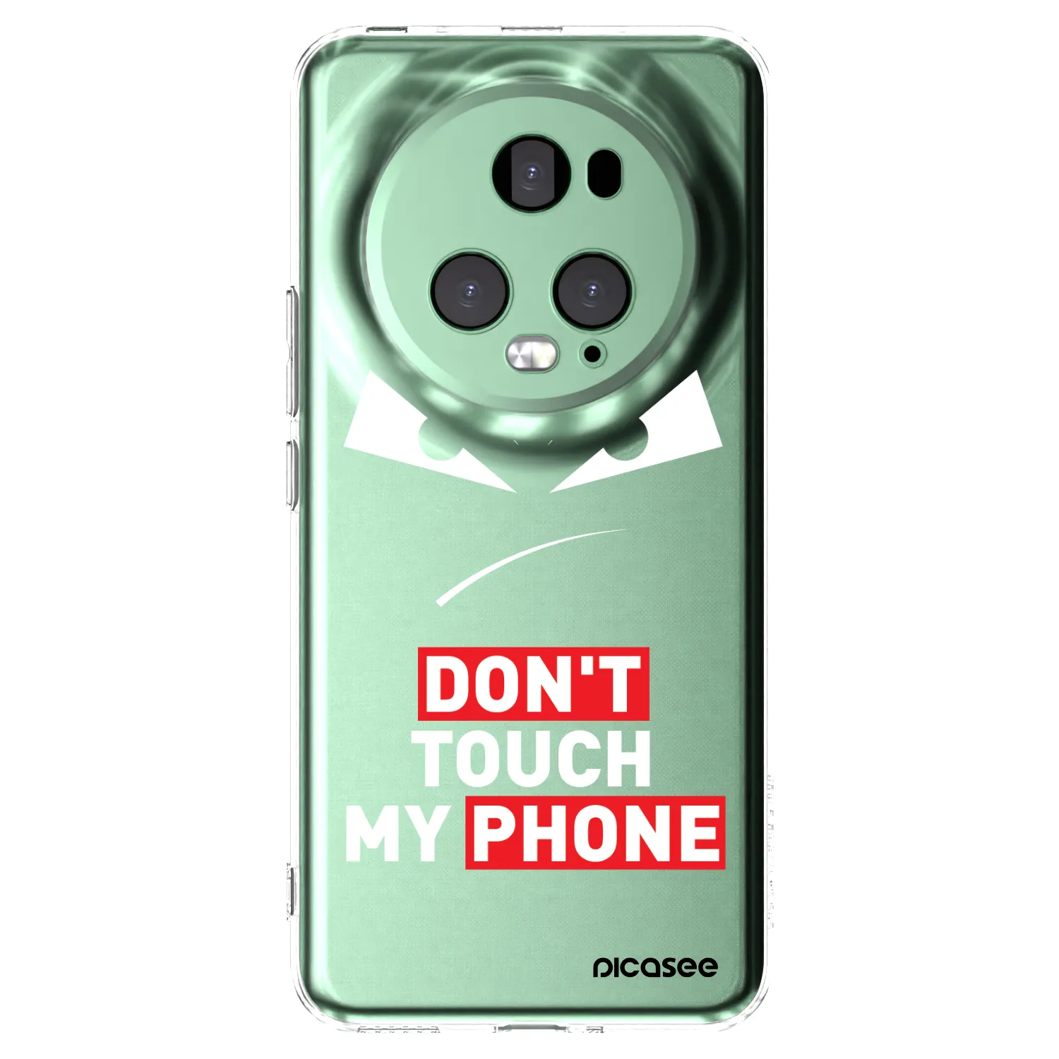 Picasee διαφανής θήκη σιλικόνης Honor Magic5 Pro - Evil Eye - Transparent