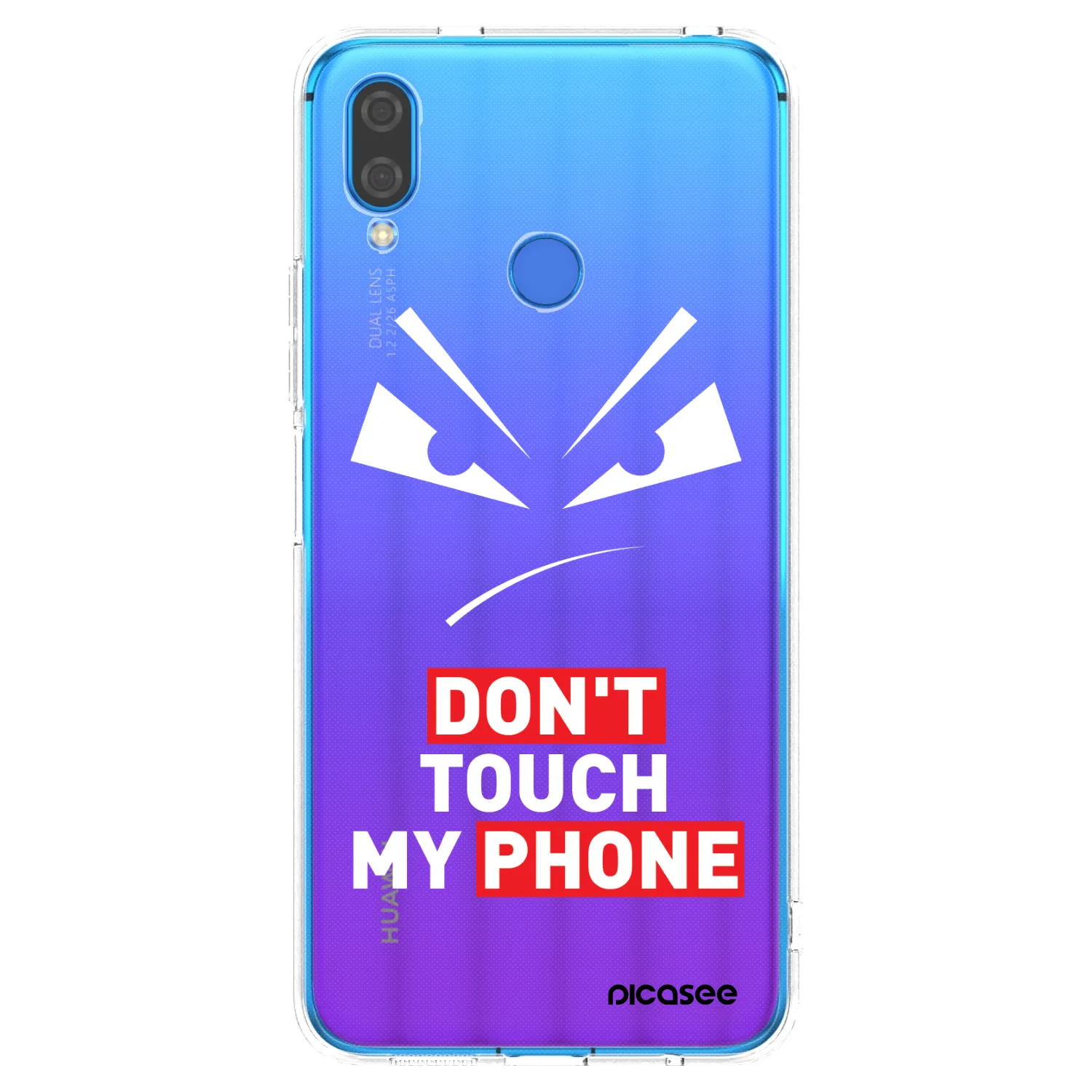 Picasee διαφανής θήκη σιλικόνης Huawei Nova 3 - Evil Eye - Transparent