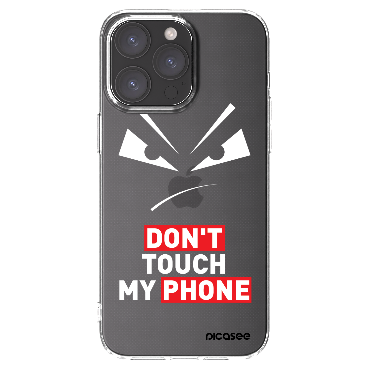 Picasee διαφανής θήκη σιλικόνης Apple iPhone 15 Pro Max - Evil Eye - Transparent