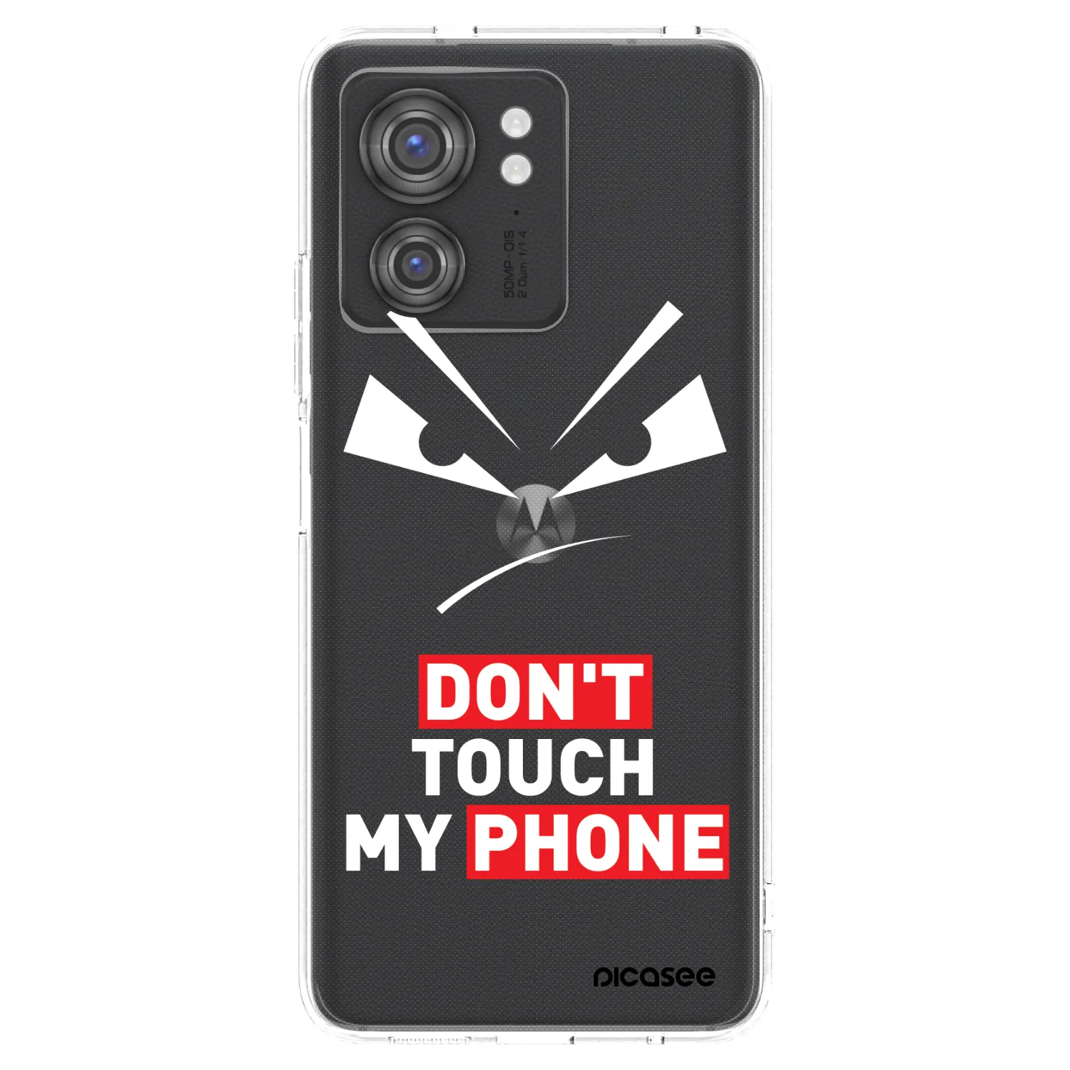 Picasee διαφανής θήκη σιλικόνης Motorola Edge 40 - Evil Eye - Transparent