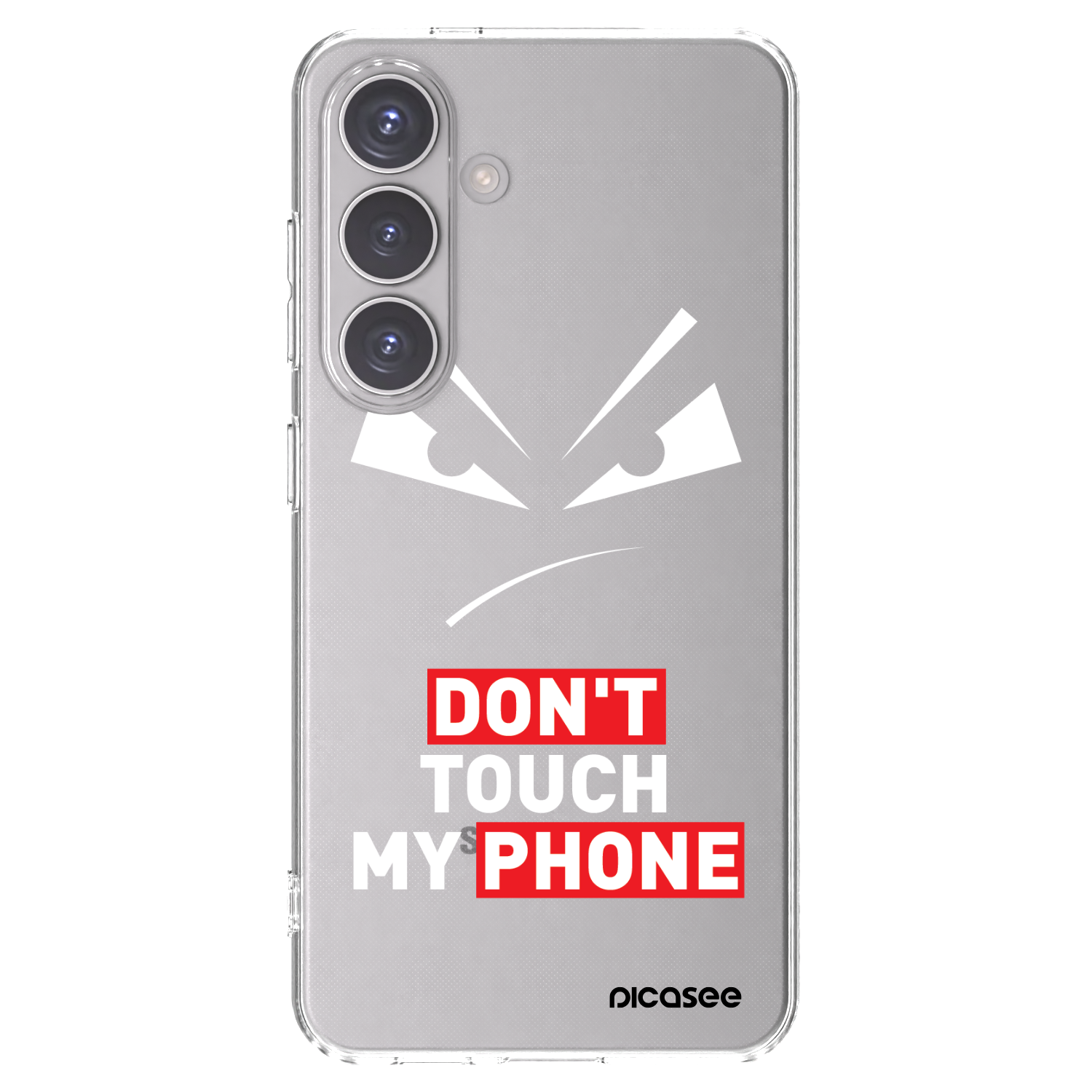 Picasee διαφανής θήκη σιλικόνης Samsung Galaxy S24 S921B 5G - Evil Eye - Transparent