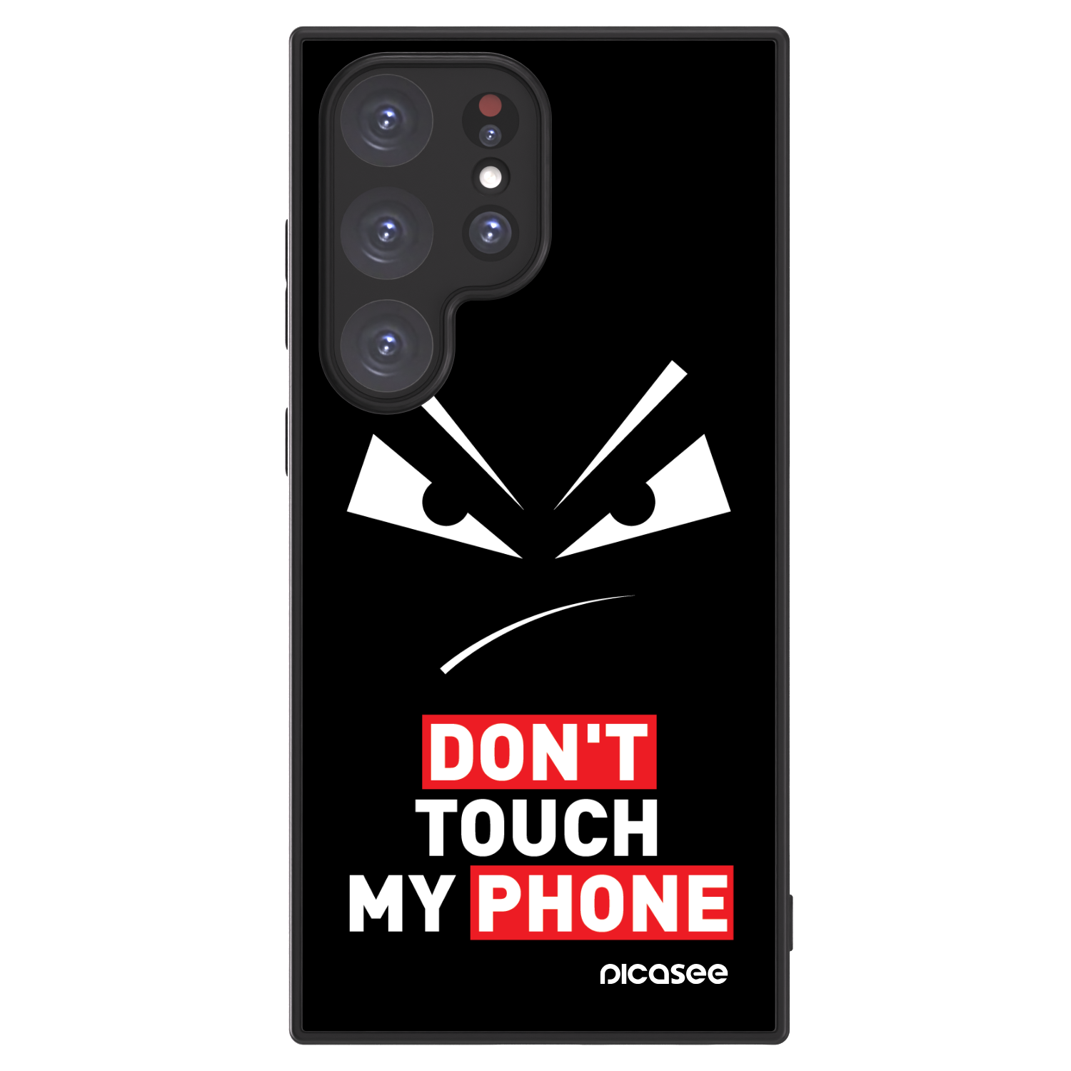 Picasee ULTIMATE CASE PowerShare για Samsung Galaxy S24 Ultra S928B 5G - Evil Eye - Transparent