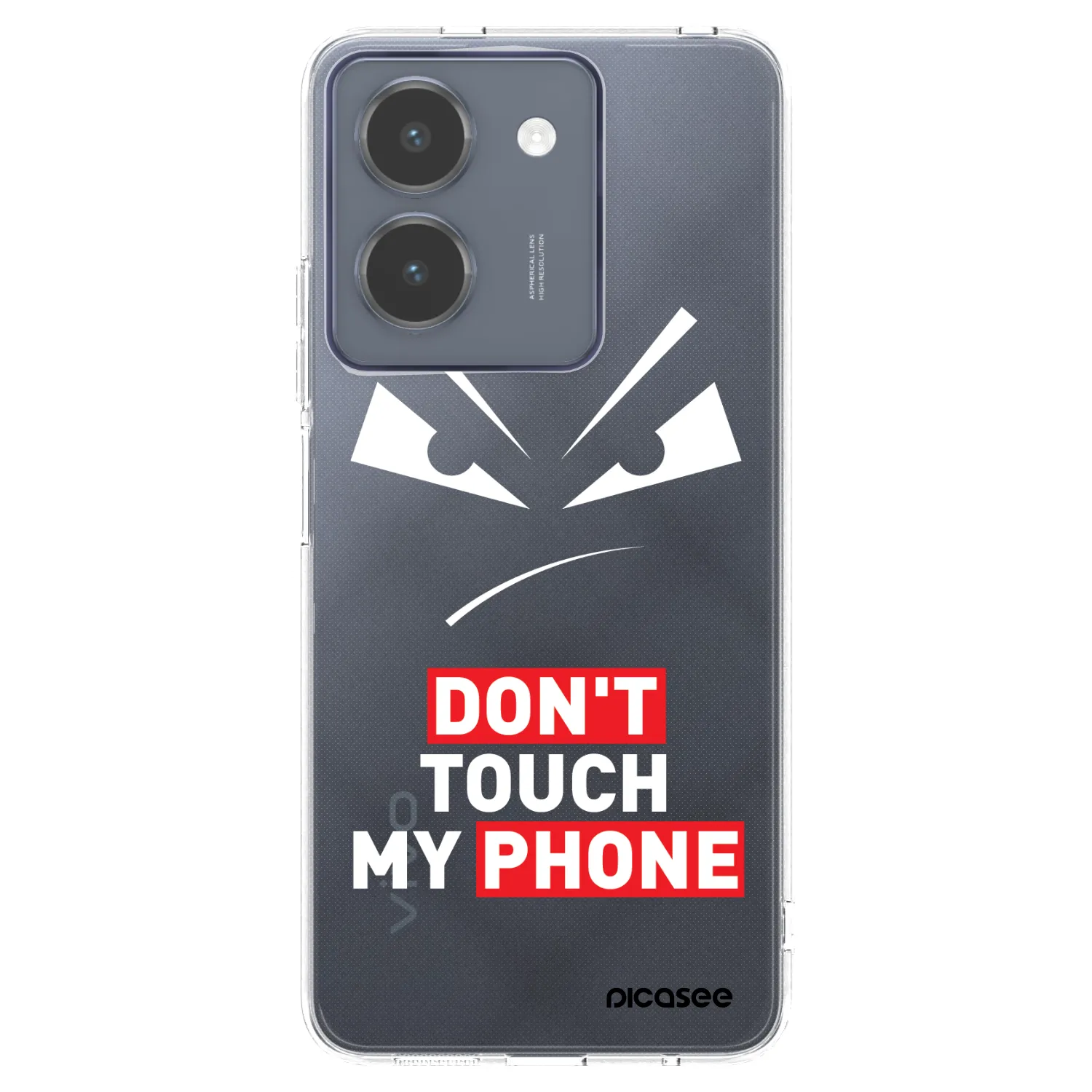 Picasee διαφανής θήκη σιλικόνης Vivo Y36 4G - Evil Eye - Transparent