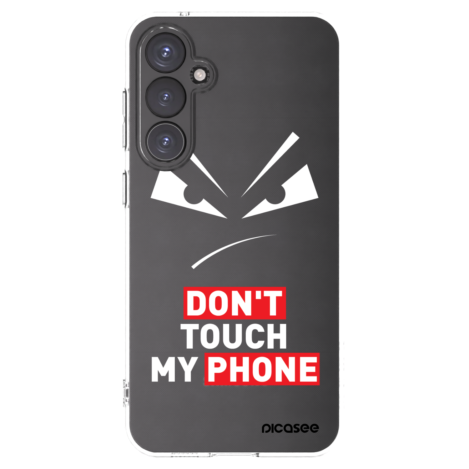 Picasee διαφανής θήκη σιλικόνης Samsung Galaxy S23 FE S711B - Evil Eye - Transparent