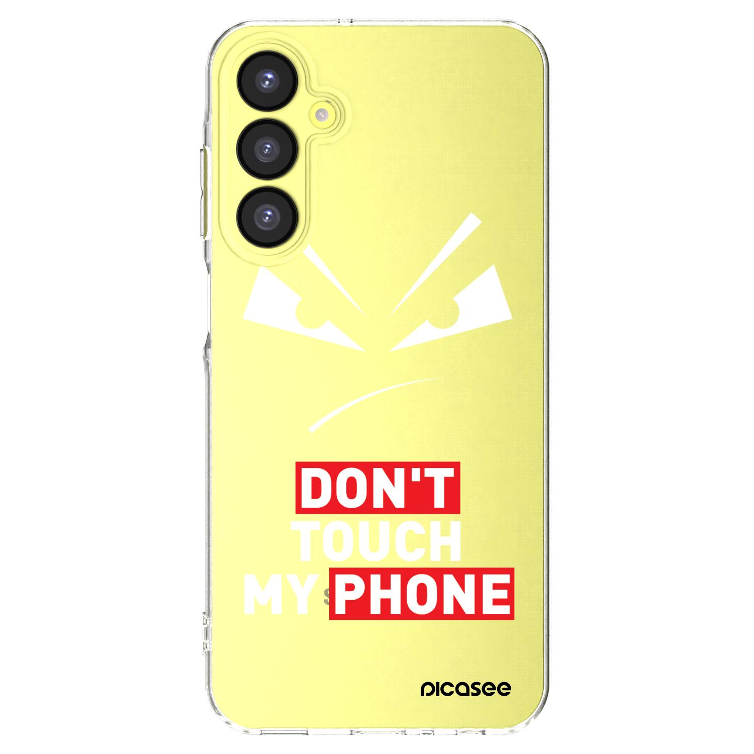 Picasee διαφανής θήκη σιλικόνης Samsung Galaxy A25 A256B 5G - Evil Eye - Transparent