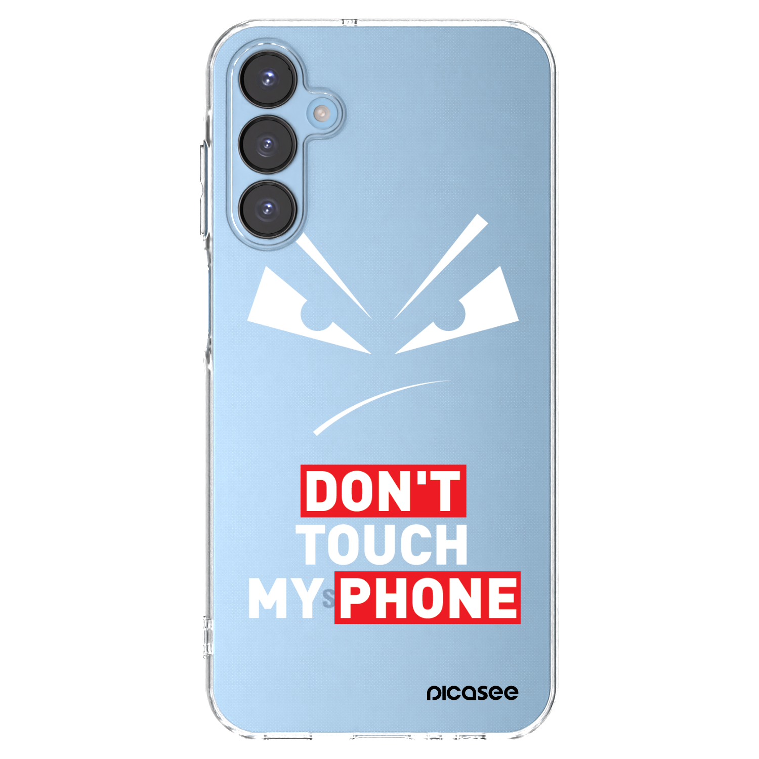 Picasee διαφανής θήκη σιλικόνης Samsung Galaxy A15 A156B 5G - Evil Eye - Transparent