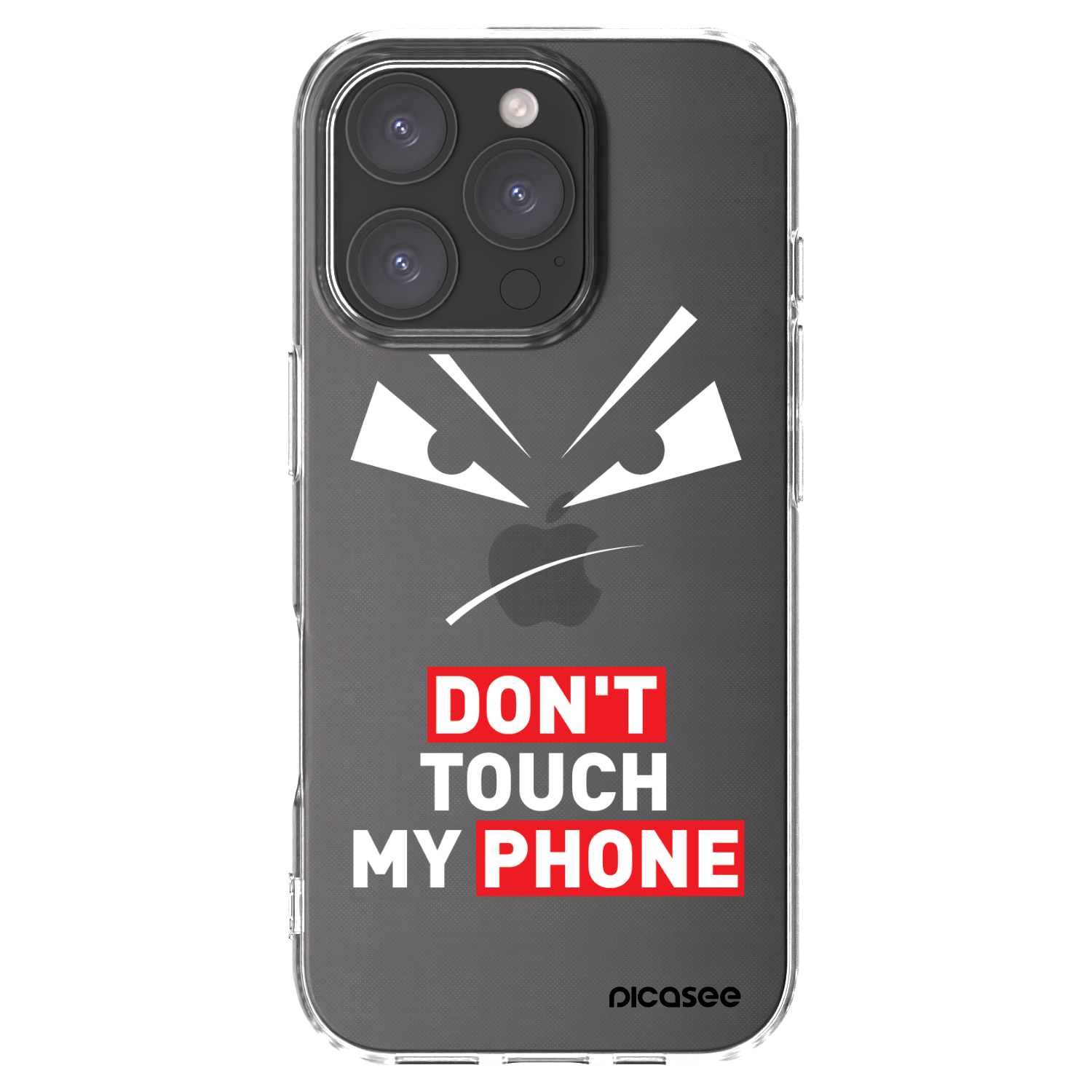 Picasee διαφανής θήκη σιλικόνης Apple iPhone 16 Pro - Evil Eye - Transparent