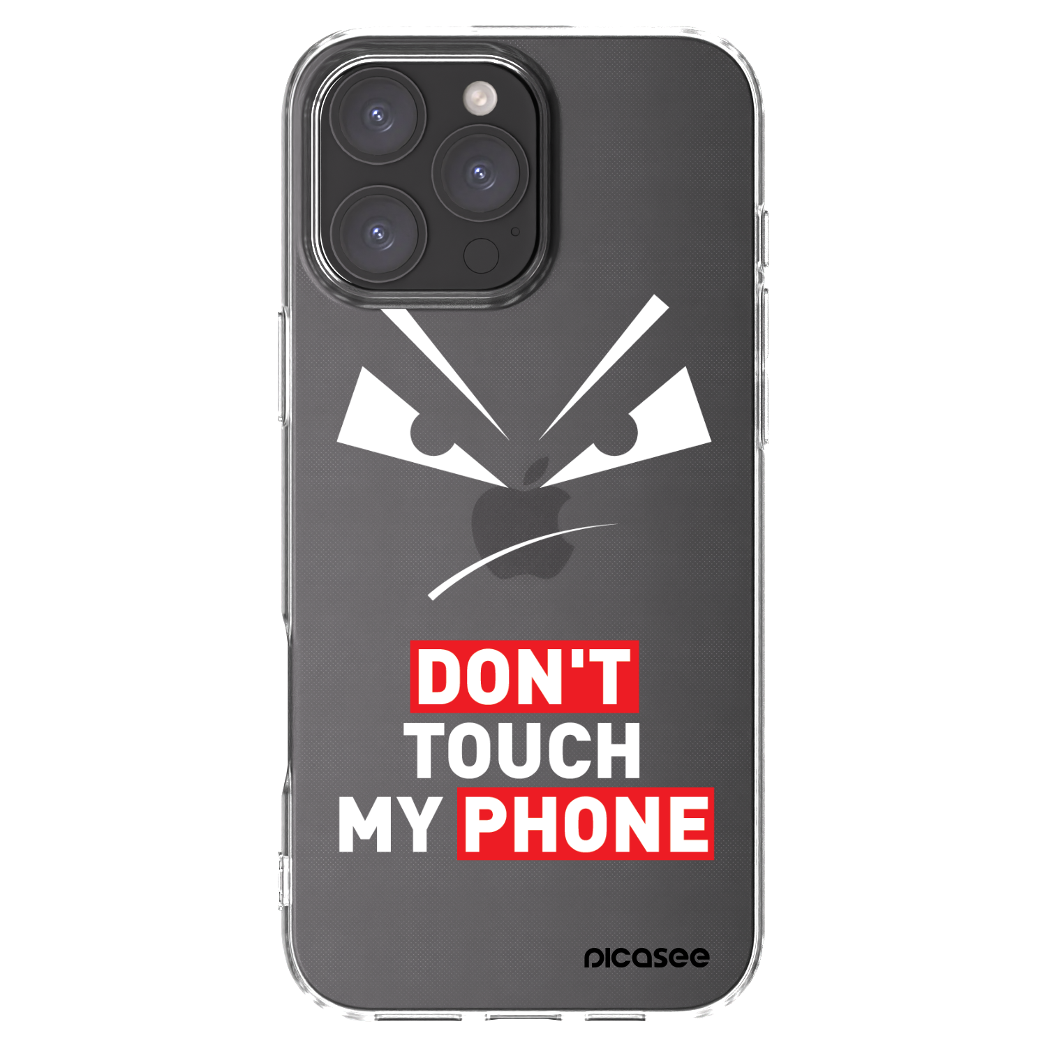 Picasee διαφανής θήκη σιλικόνης Apple iPhone 16 Pro Max - Evil Eye - Transparent