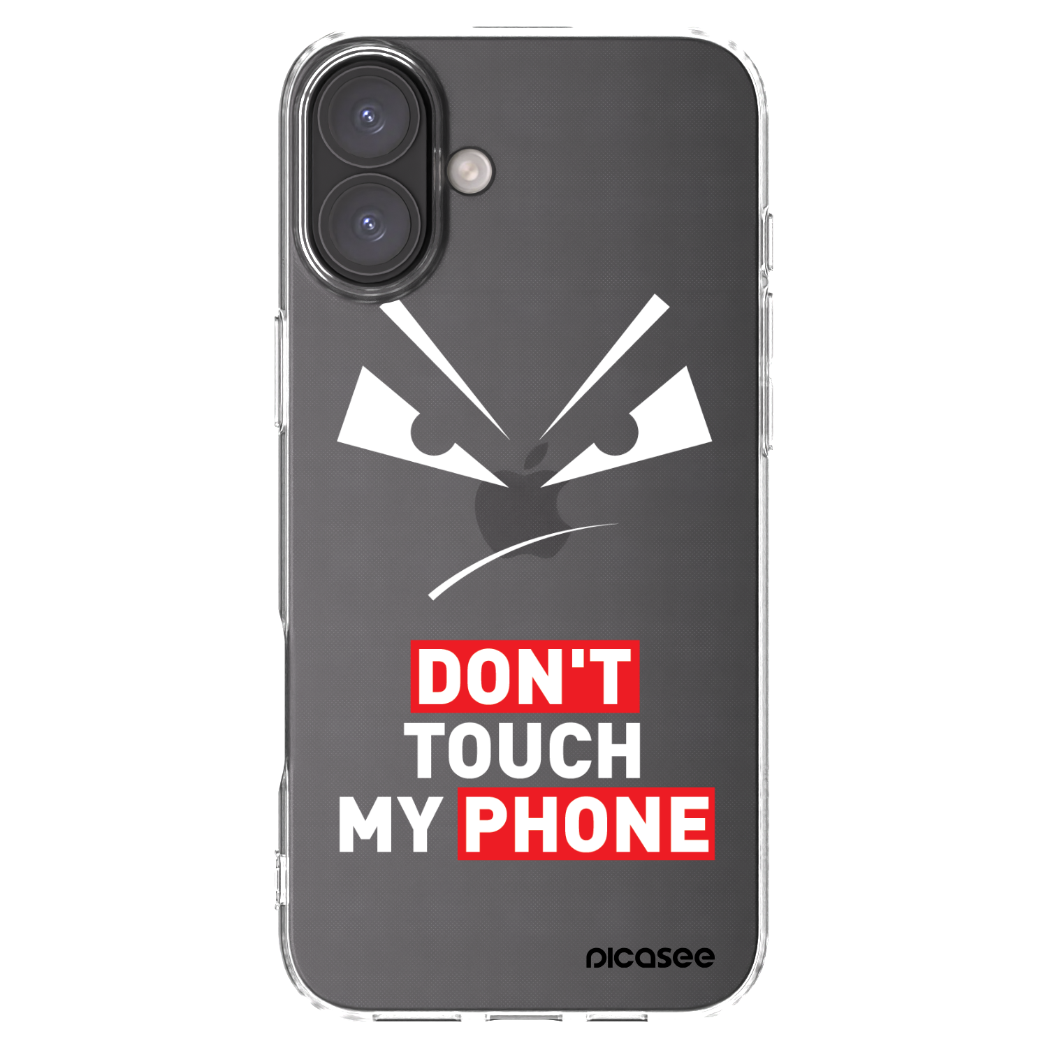 Picasee διαφανής θήκη σιλικόνης Apple iPhone 16 Plus - Evil Eye - Transparent