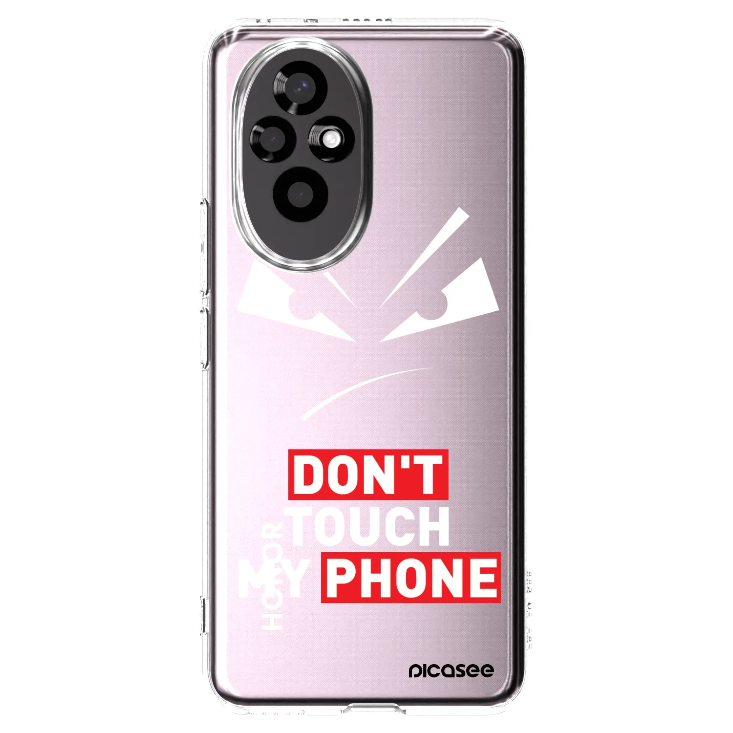 Picasee διαφανής θήκη σιλικόνης Honor 200 Pro 5G - Evil Eye - Transparent