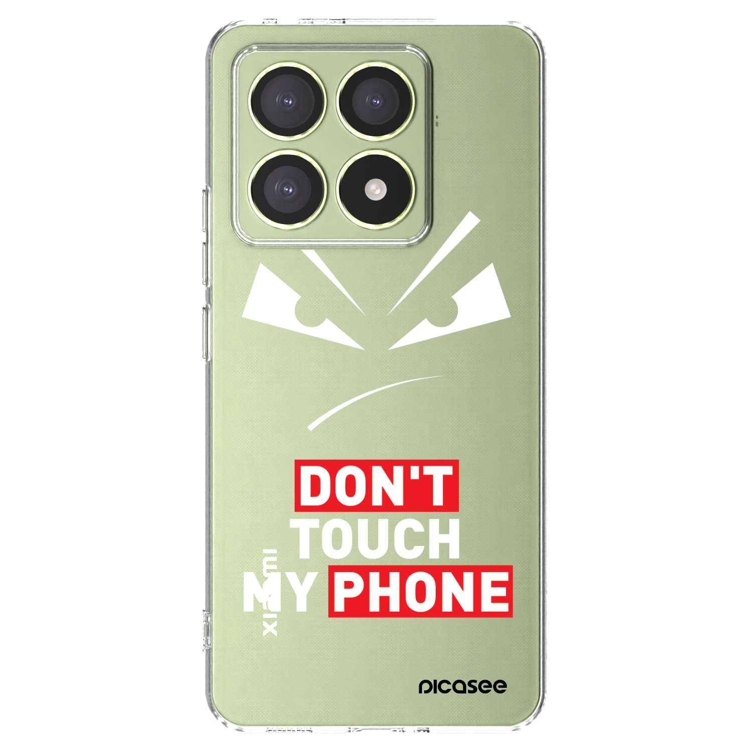 Picasee διαφανής θήκη σιλικόνης Xiaomi 14T - Evil Eye - Transparent