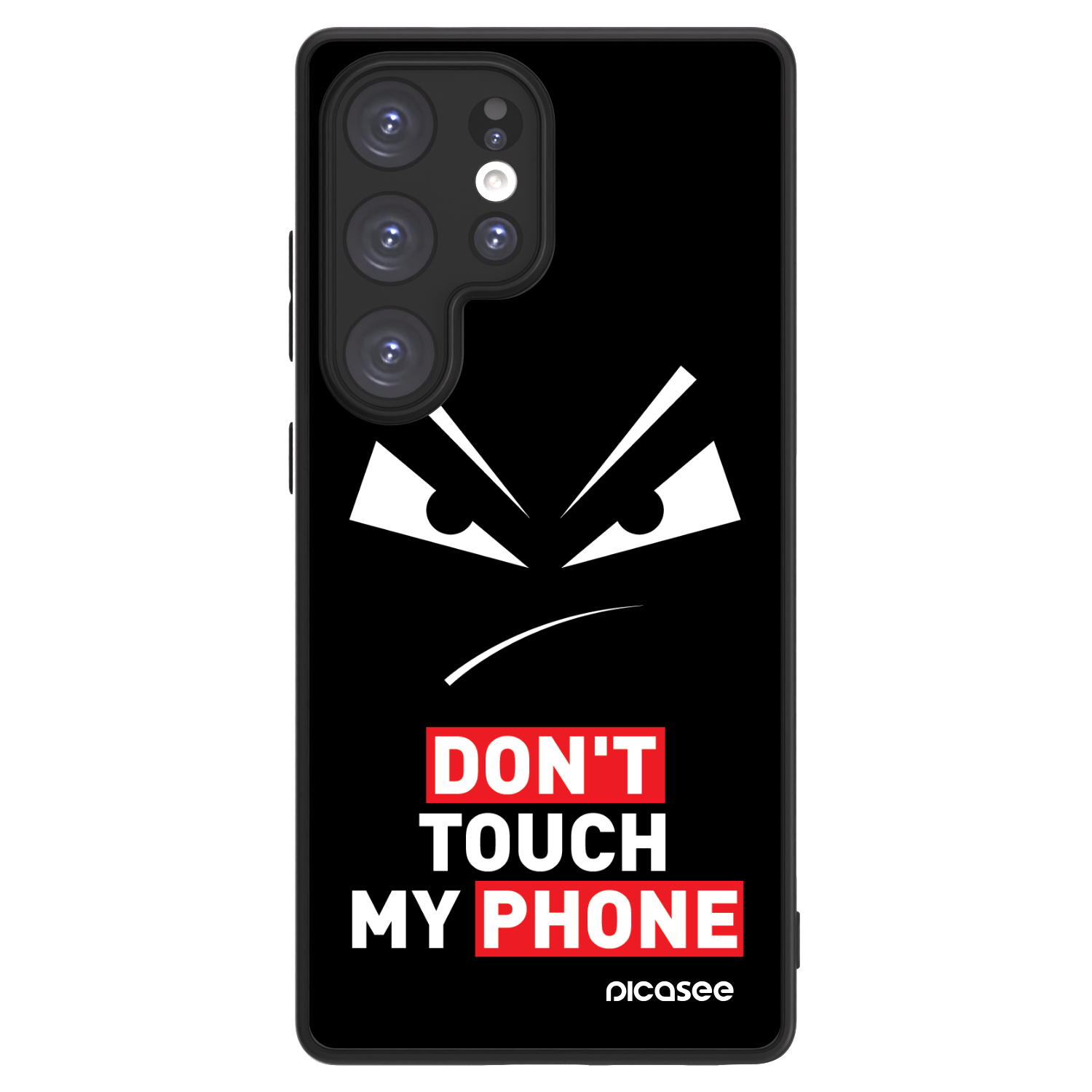Picasee ULTIMATE CASE PowerShare για Samsung Galaxy S25 Ultra 5G - Evil Eye - Transparent