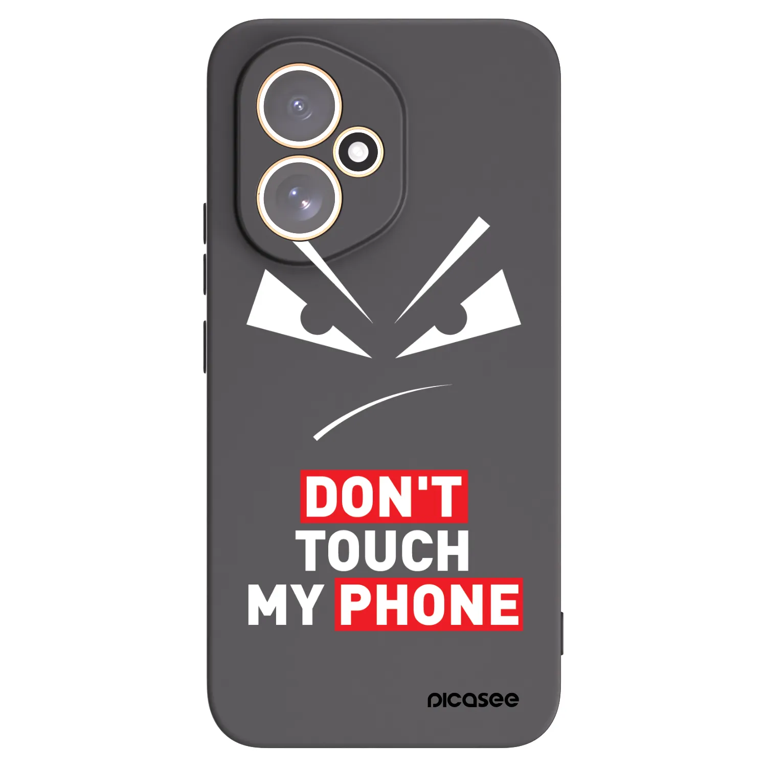 Picasee Μαύρη θήκη σιλικόνης για Honor 400 5G - Evil Eye - Transparent