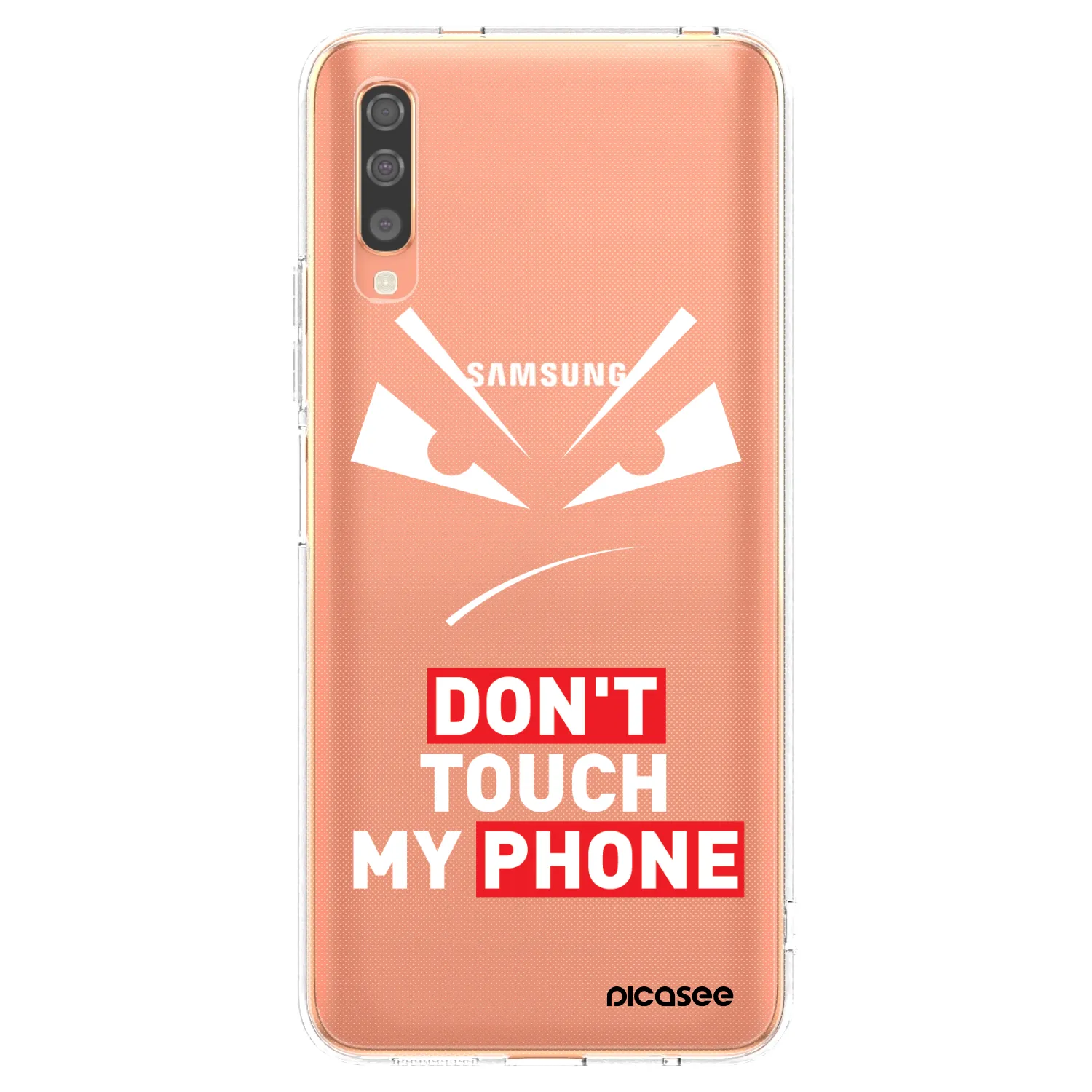 Picasee διαφανής θήκη σιλικόνης Samsung Galaxy A70 A705F - Evil Eye - Transparent