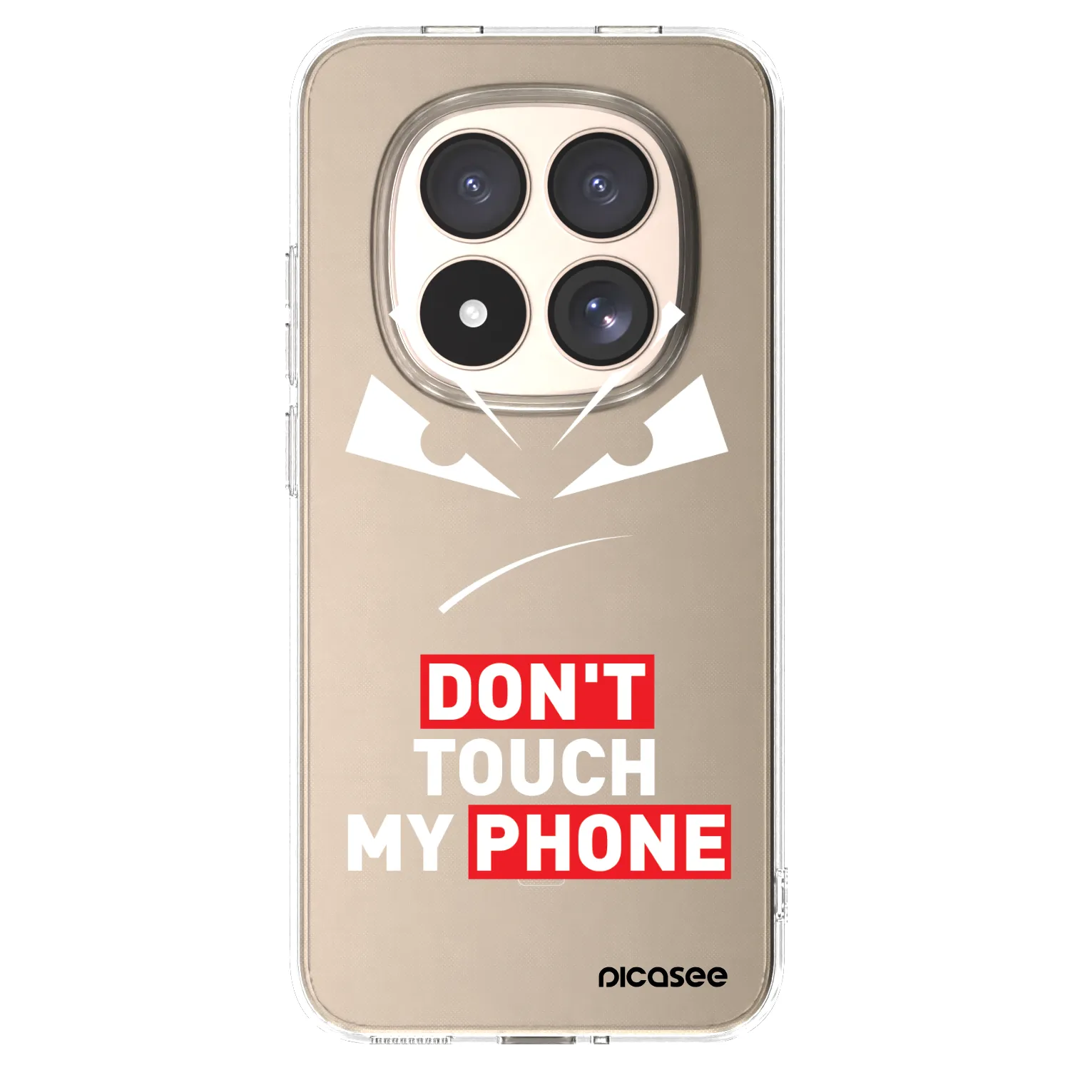 Picasee διαφανής θήκη σιλικόνης Xiaomi Redmi Note 15 Pro 4G - Evil Eye - Transparent