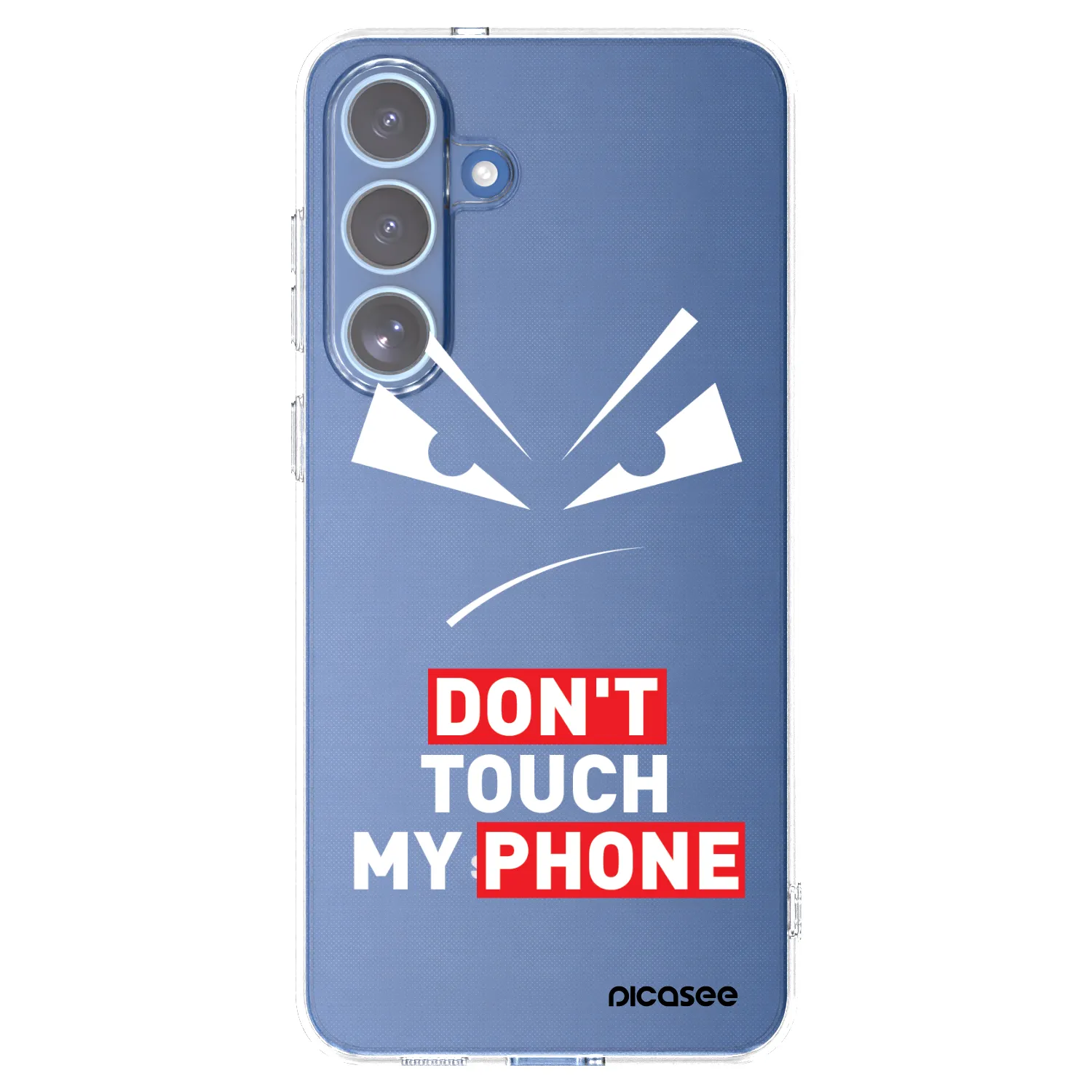 Picasee διαφανής θήκη σιλικόνης Samsung Galaxy S25 FE 5G - Evil Eye - Transparent
