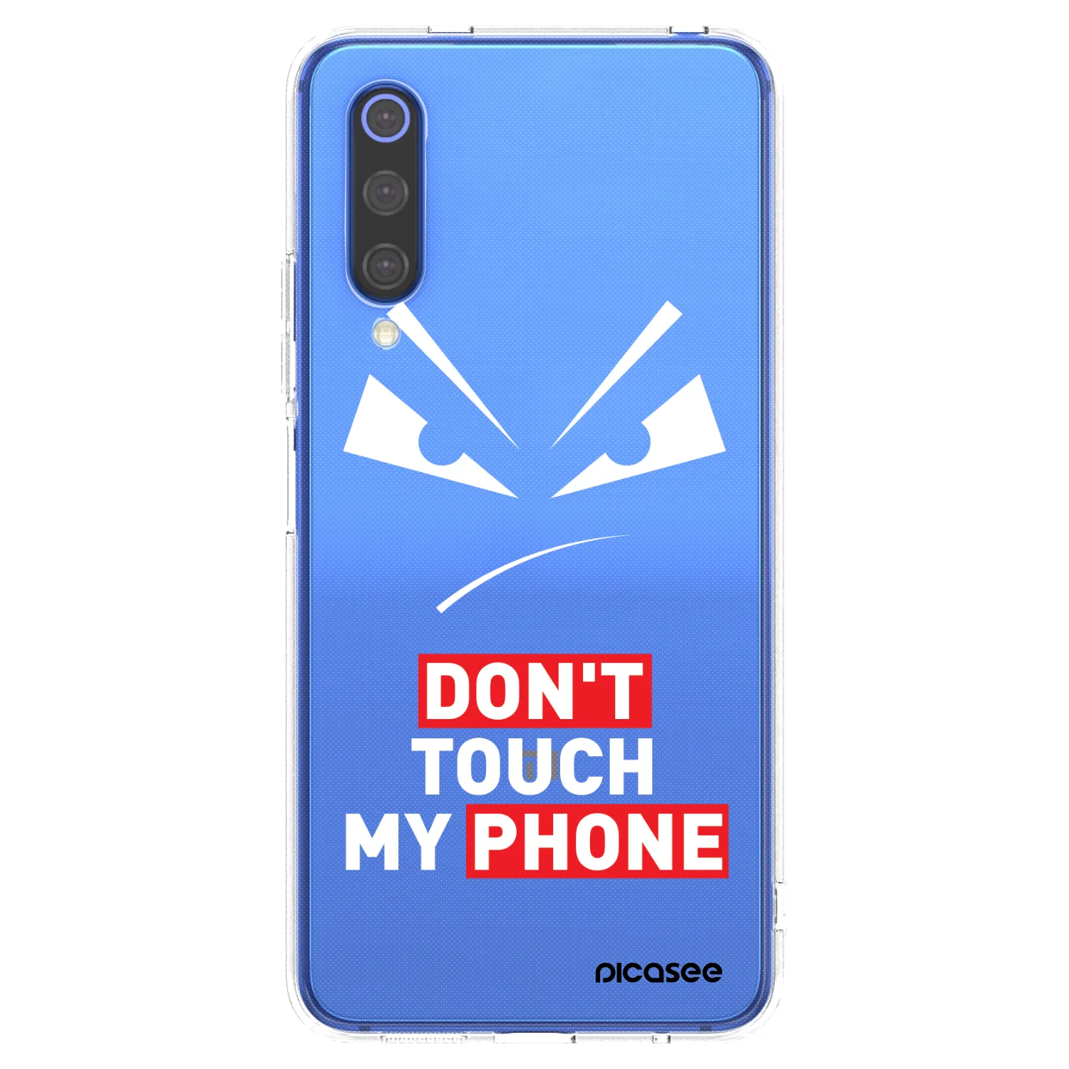 Picasee διαφανής θήκη σιλικόνης Xiaomi Mi 9 SE - Evil Eye - Transparent