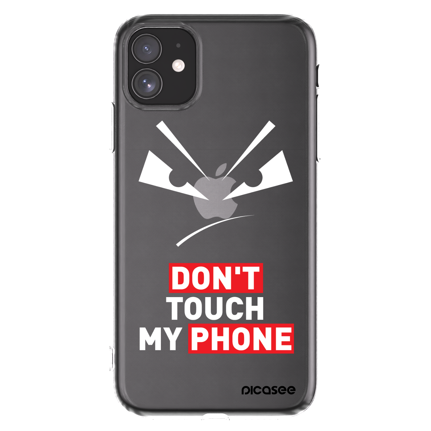 Picasee διαφανής θήκη σιλικόνης Apple iPhone 11 - Evil Eye - Transparent