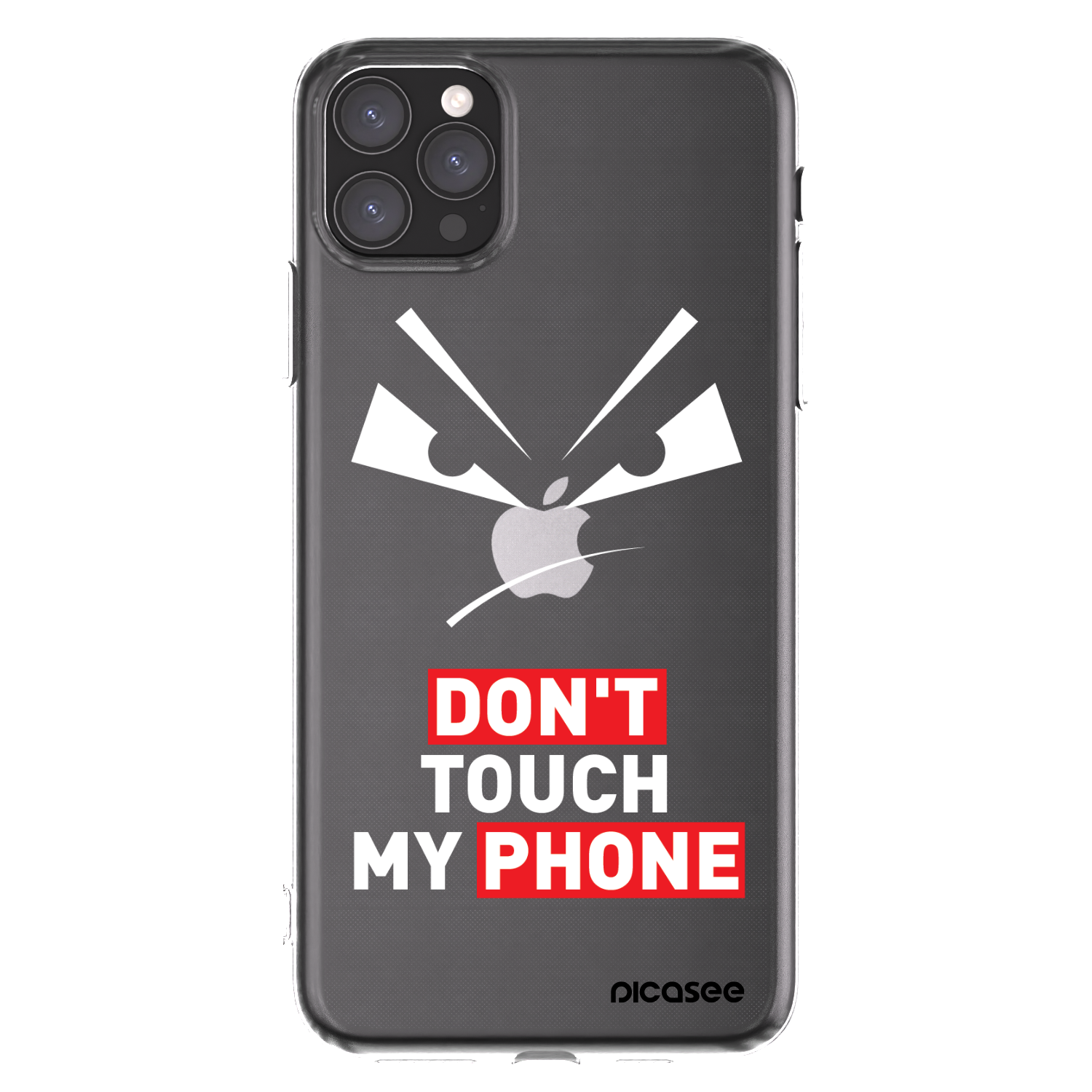 Picasee διαφανής θήκη σιλικόνης Apple iPhone 11 Pro Max - Evil Eye - Transparent