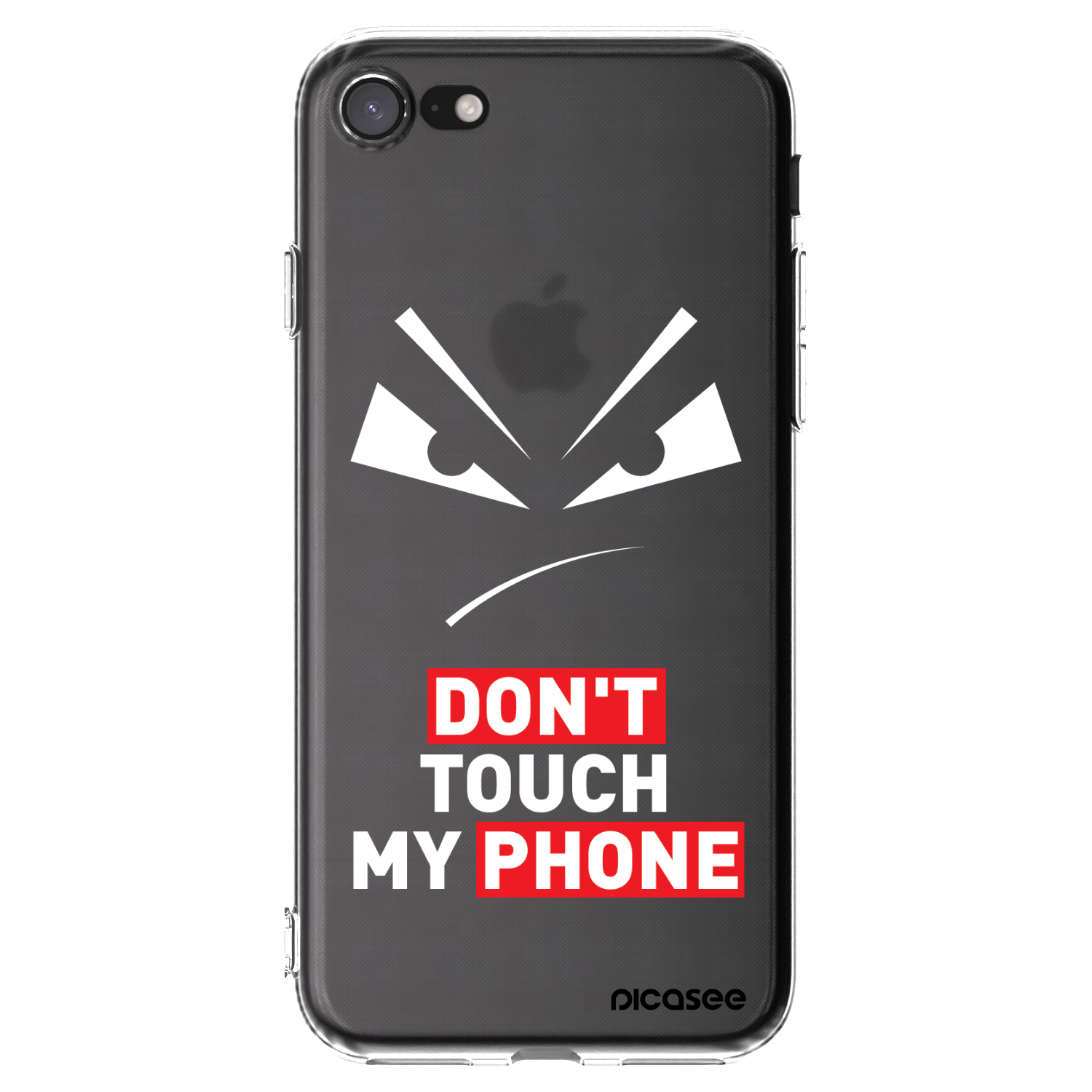 Picasee διαφανής θήκη σιλικόνης Apple iPhone 8 - Evil Eye - Transparent