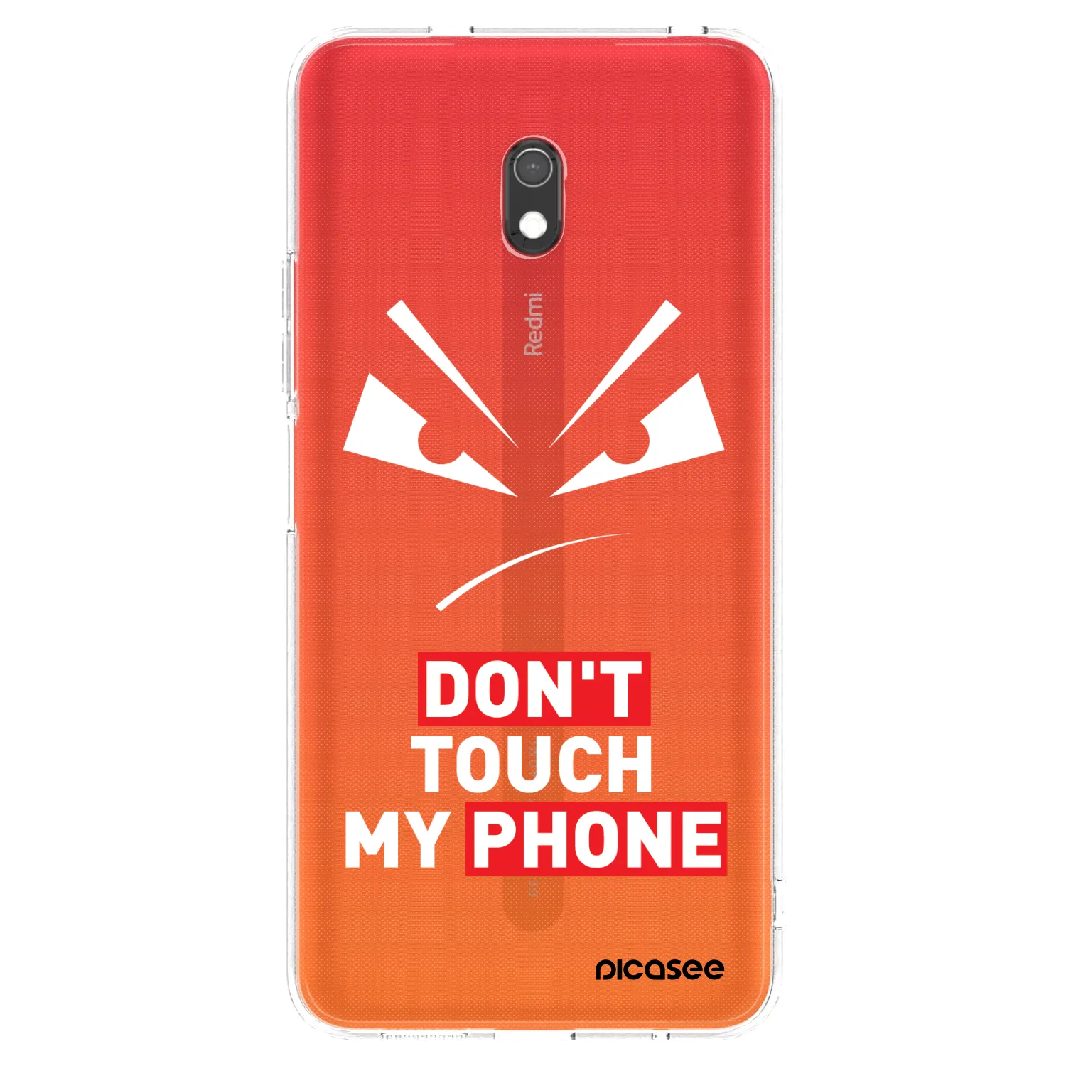 Picasee διαφανής θήκη σιλικόνης Xiaomi Redmi 8A - Evil Eye - Transparent