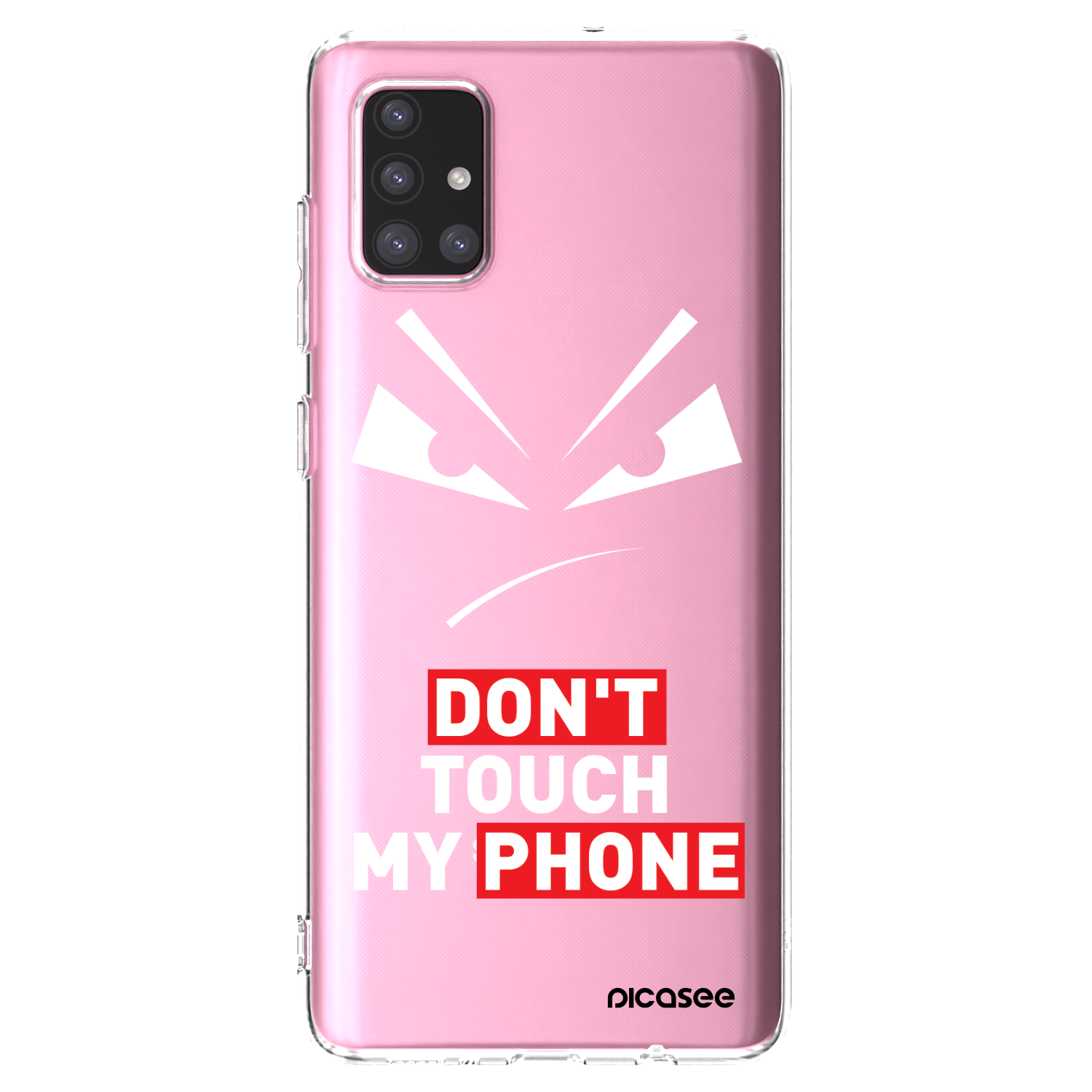 Picasee διαφανής θήκη σιλικόνης Samsung Galaxy A71 A715F - Evil Eye - Transparent