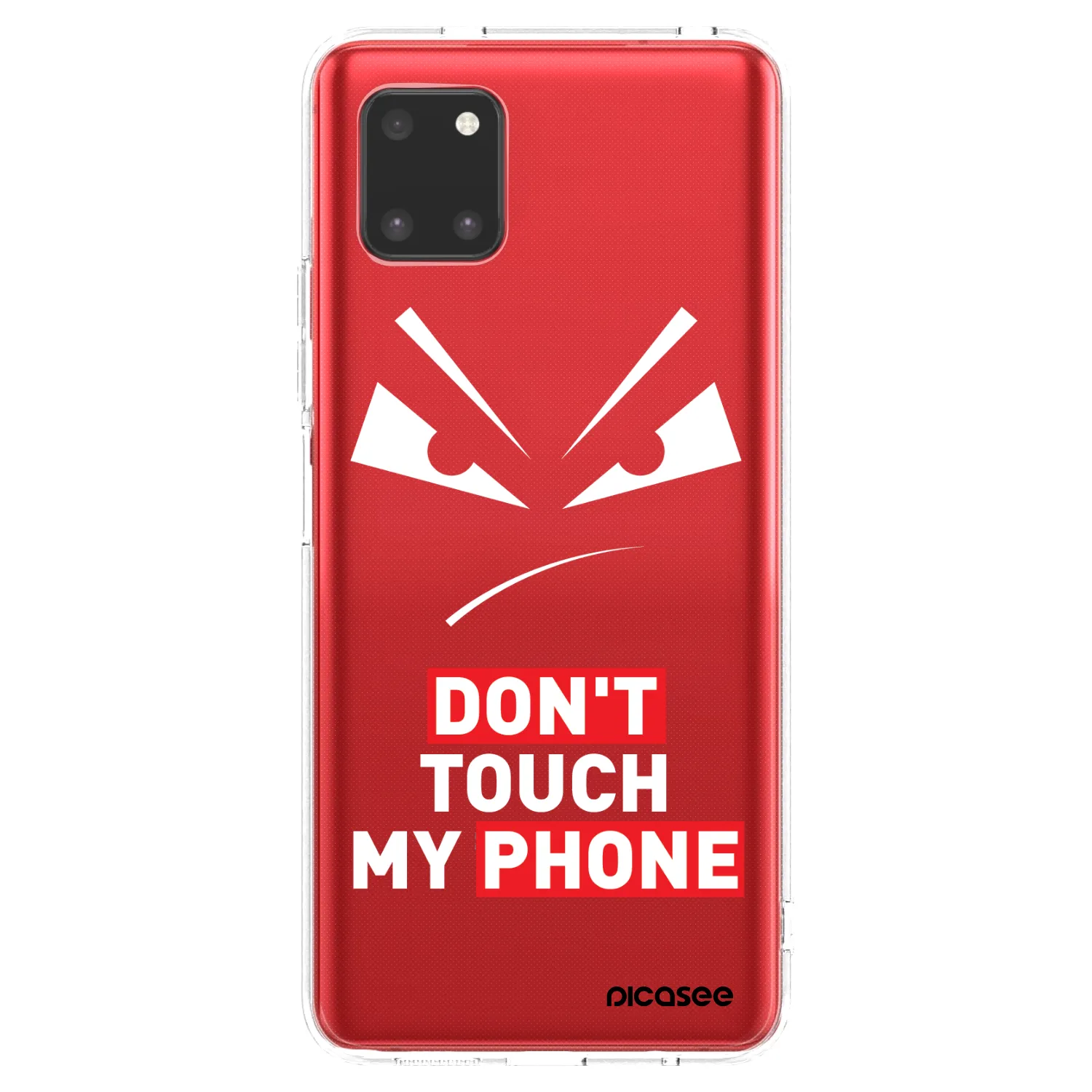 Picasee διαφανής θήκη σιλικόνης Samsung Galaxy Note 10 Lite N770F - Evil Eye - Transparent