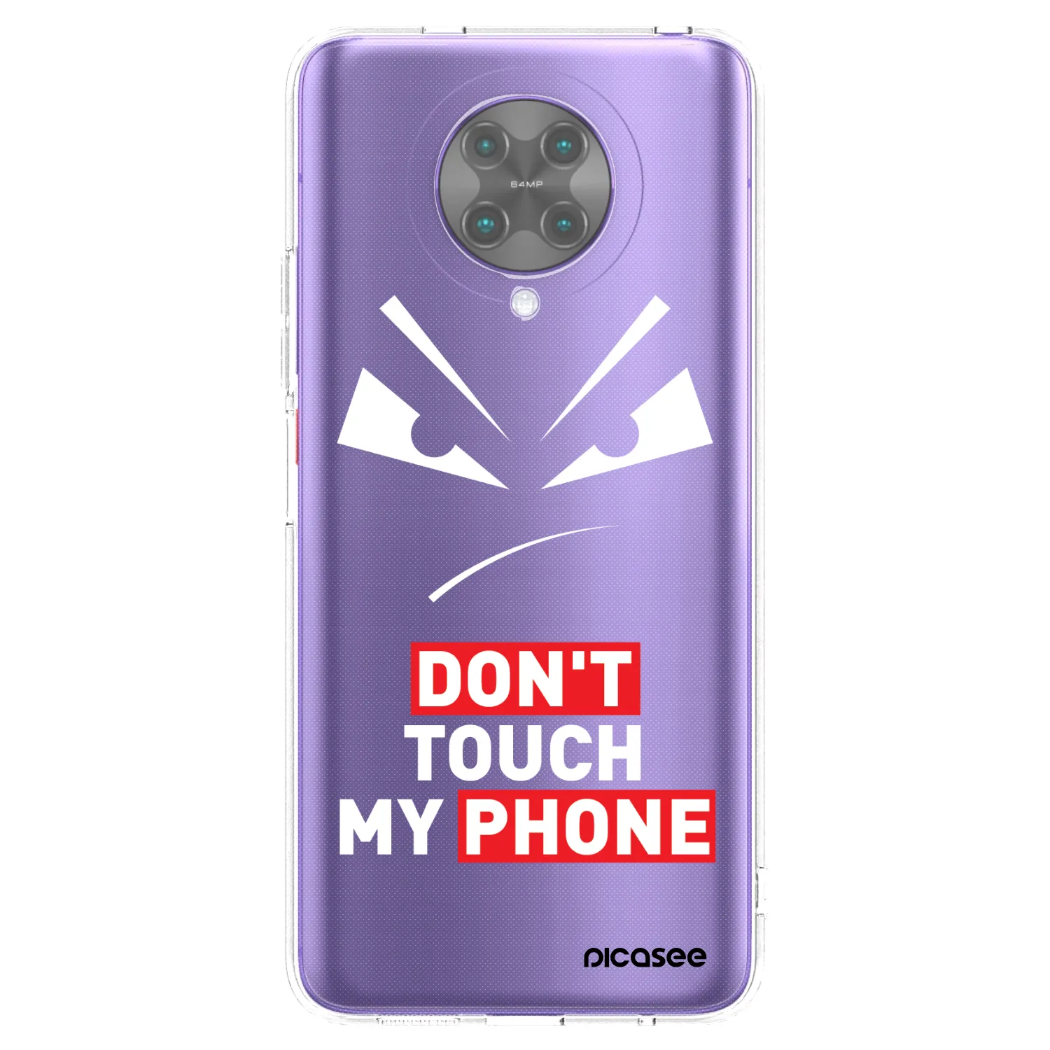 Picasee διαφανής θήκη σιλικόνης Xiaomi Poco F2 Pro - Evil Eye - Transparent