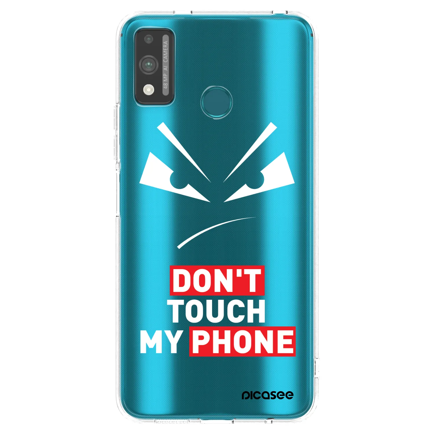 Picasee διαφανής θήκη σιλικόνης Honor 9X Lite - Evil Eye - Transparent